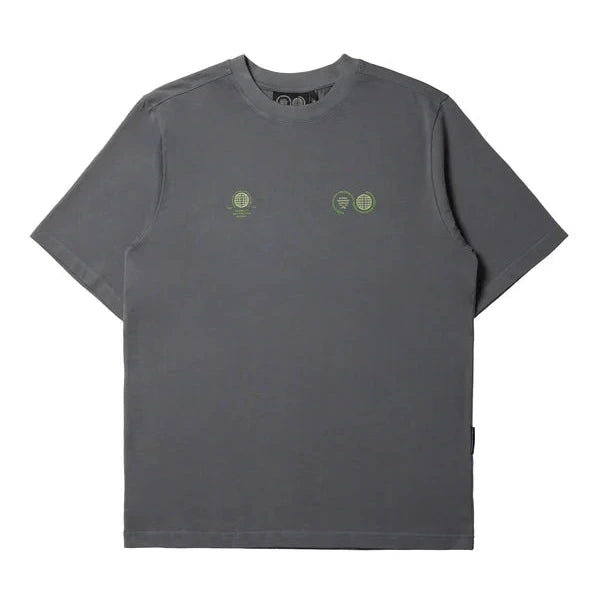 PMO Globe T-Shirt - Storm Grey