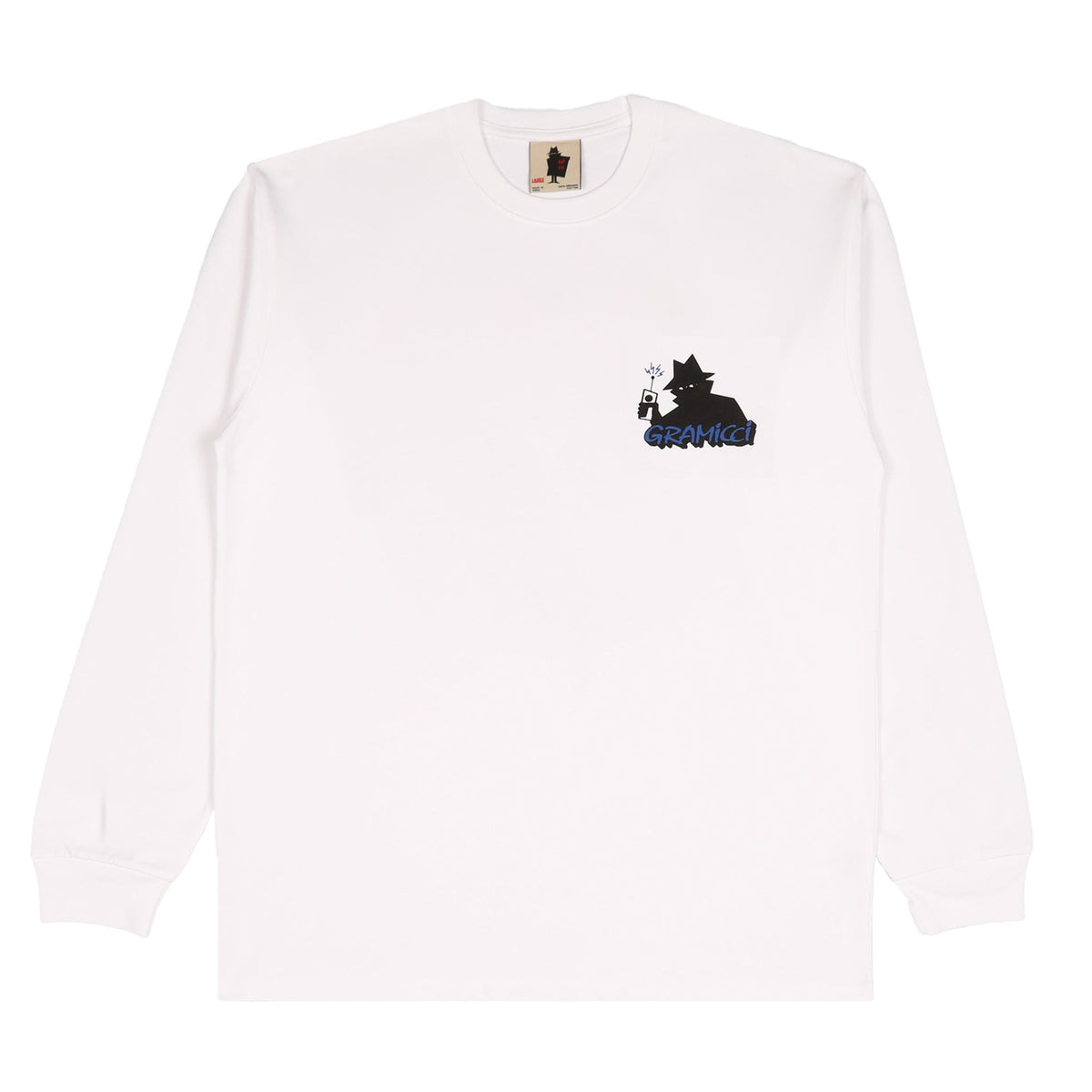 RBM x Gramicci LS Records T-Shirt - White
