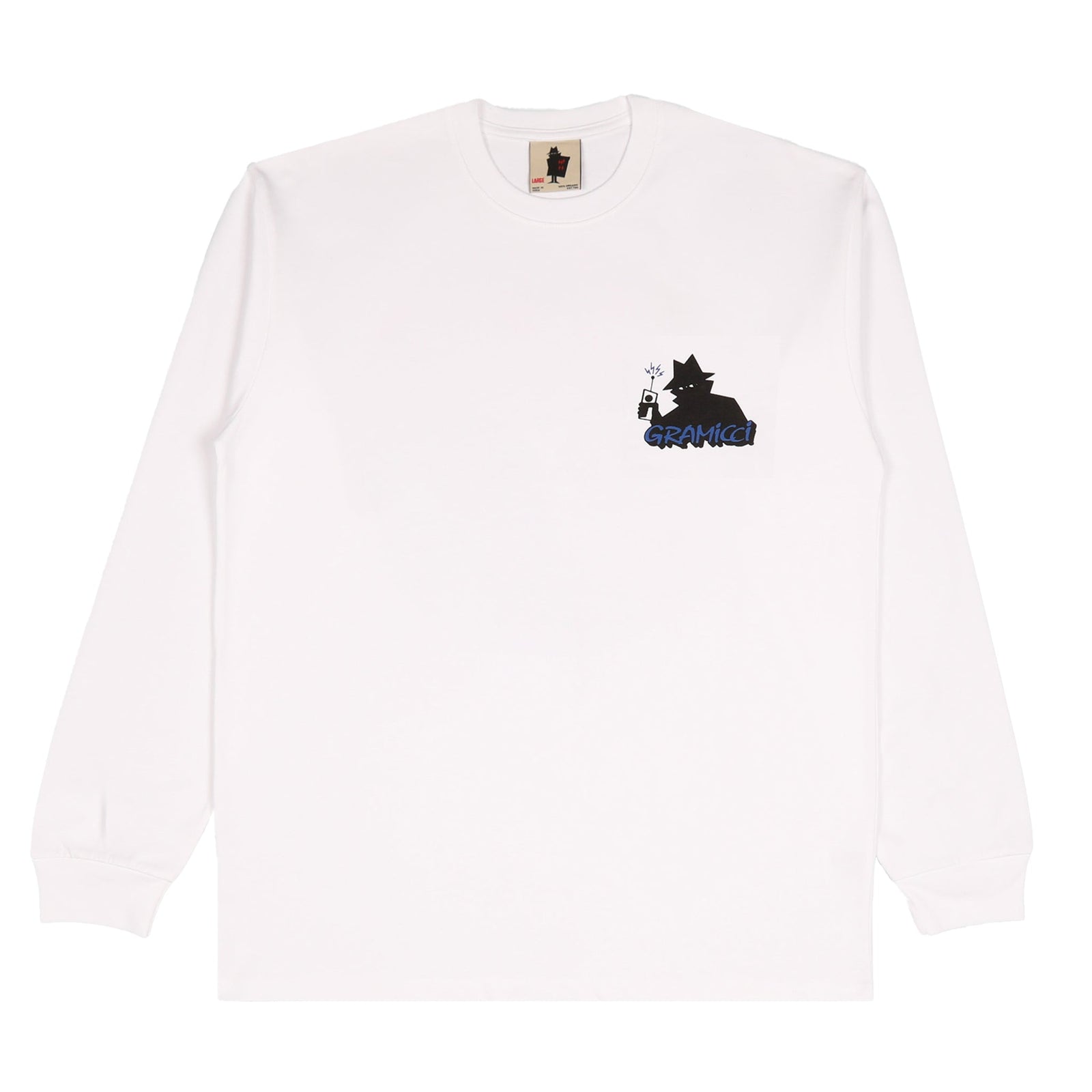 RBM x Gramicci LS Records T-Shirt - White