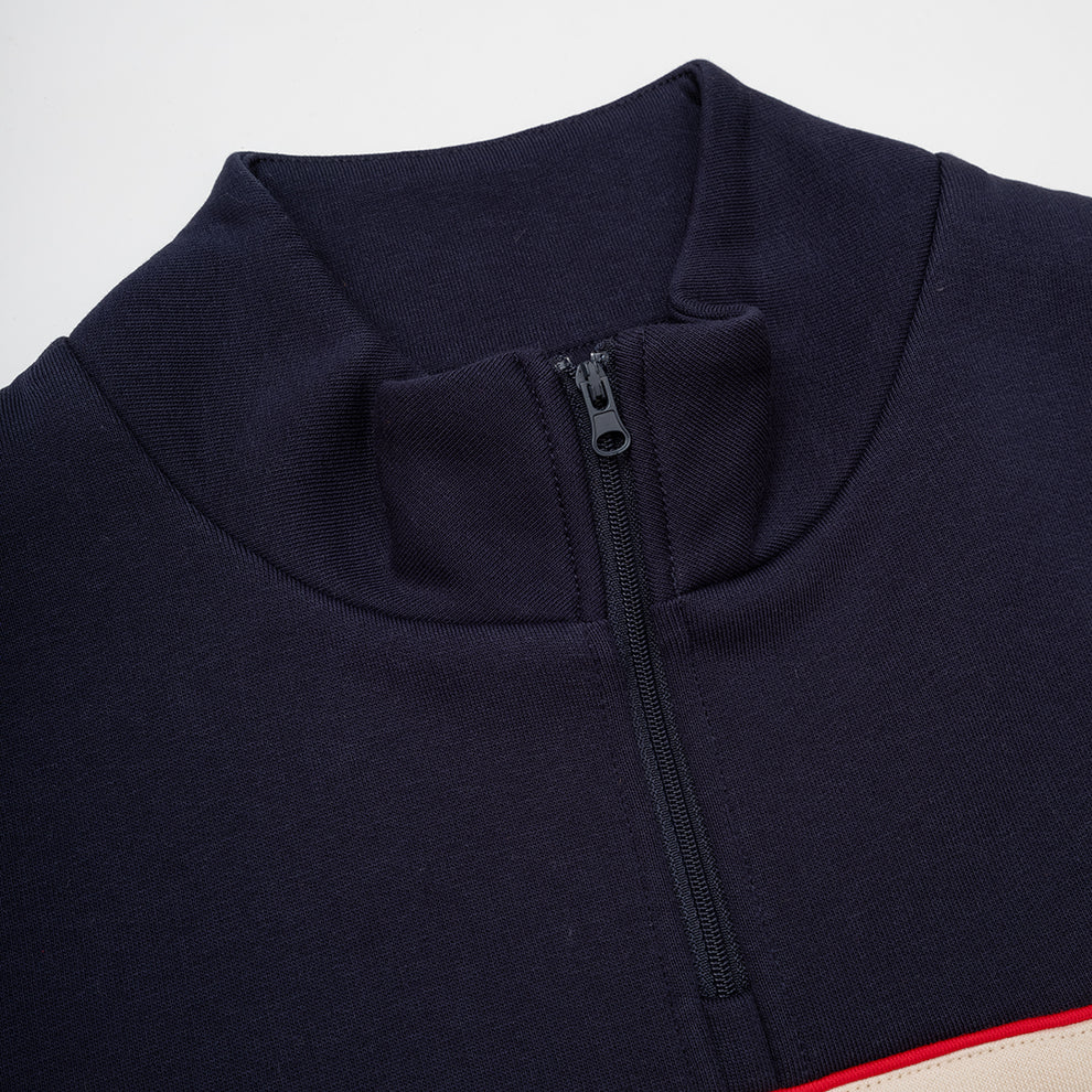 Parlez Horizon 1/4 Zip - Midnight