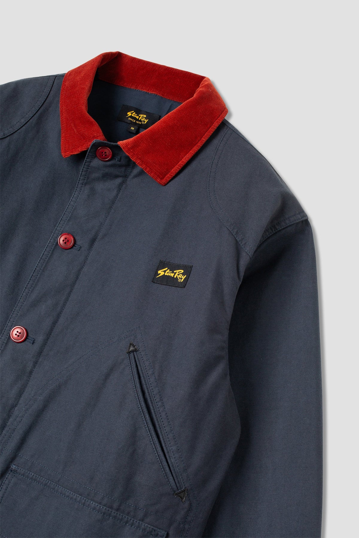 Stan Ray Hunters Jacket - Navy Half Panama