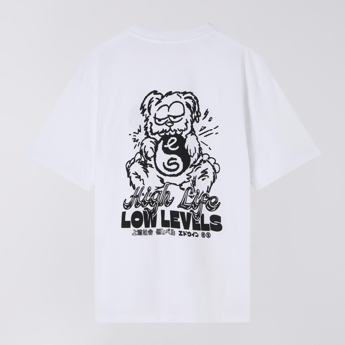 Edwin High Bear T-Shirt - White