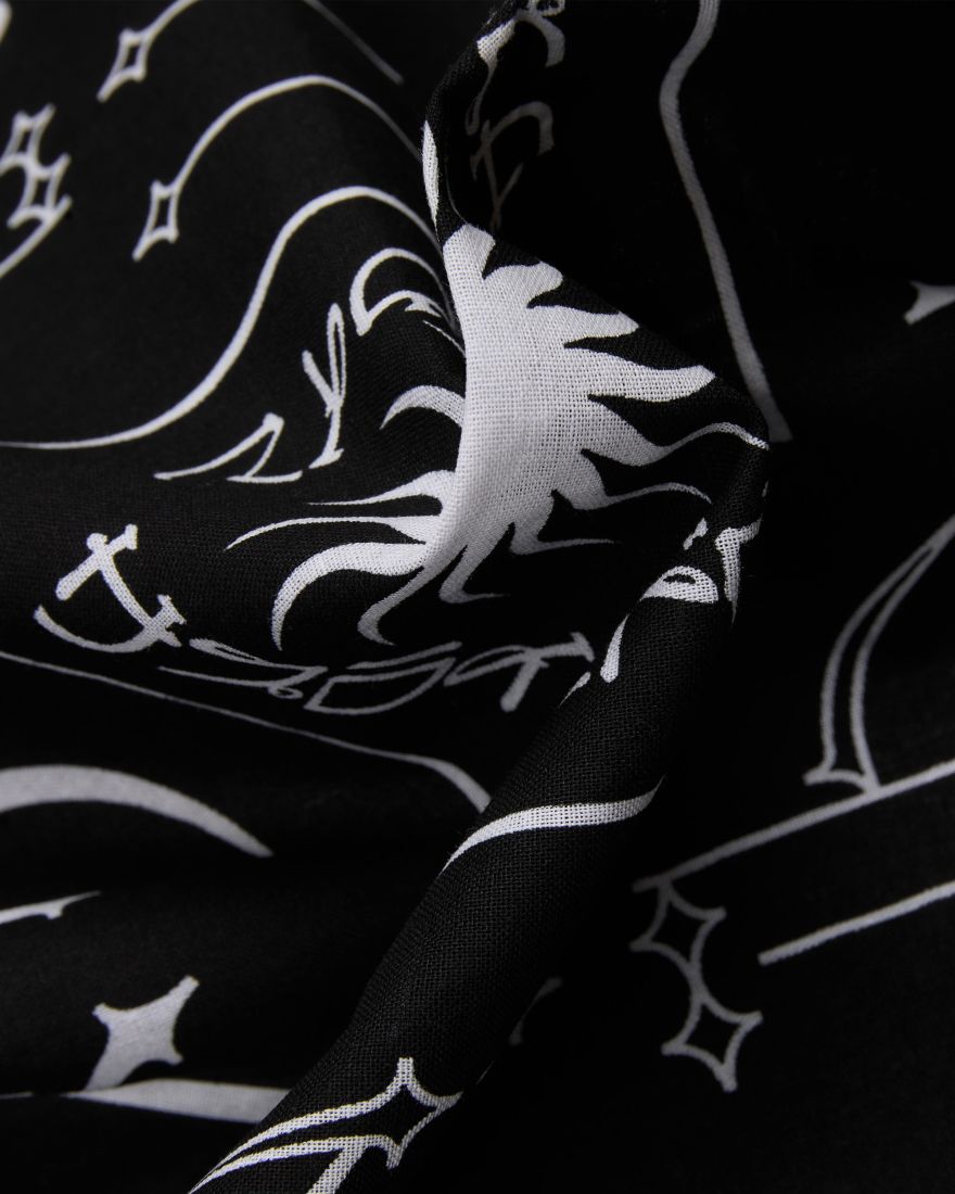 Edwin Bandana - Black / White