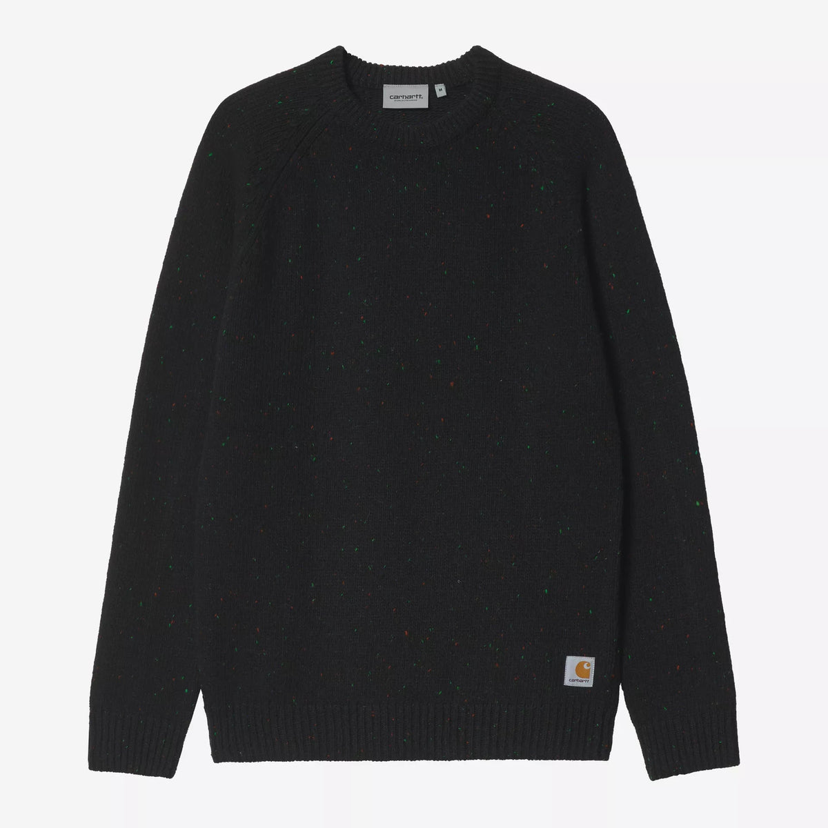 Carhartt WIP Anglistic Sweater - Speckled Black