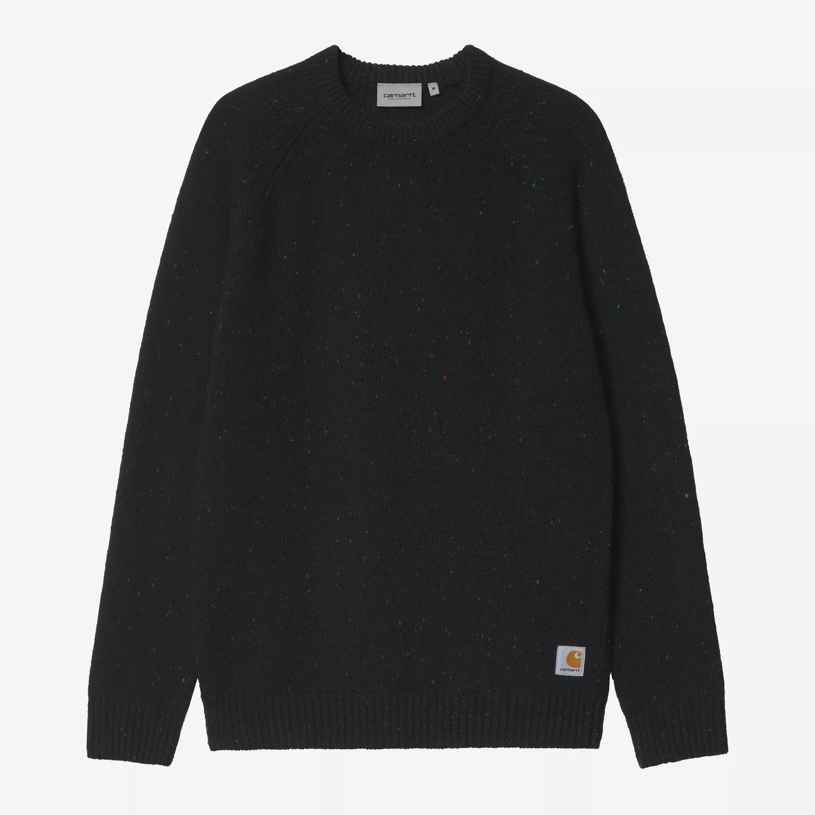 Carhartt WIP Anglistic Sweater - Speckled Black