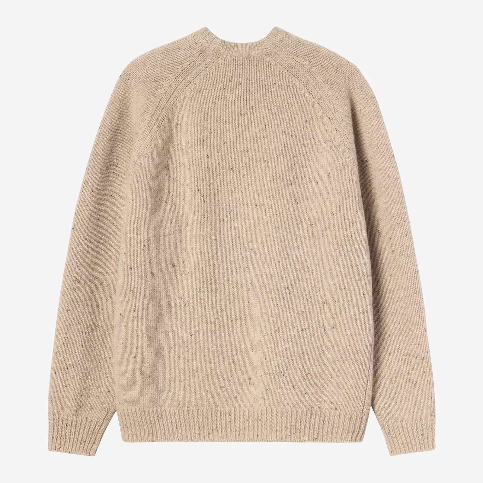 Carhartt WIP Anglistic Sweater - Speckled Fleur de Sel