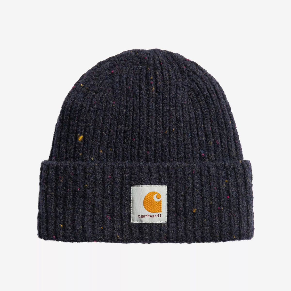 Carhartt WIP Anglistic Beanie - Speckled Dark Navy