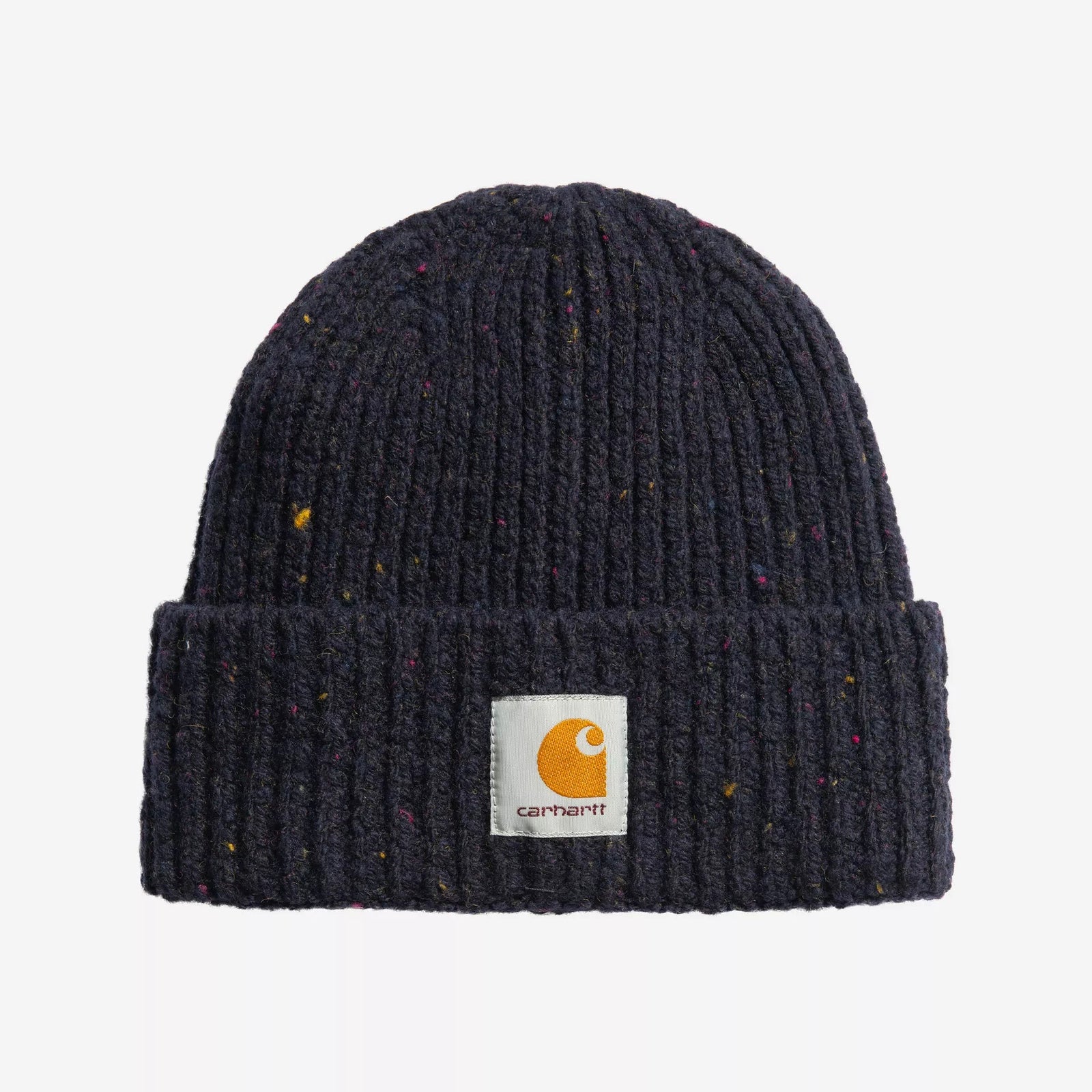 Carhartt WIP Anglistic Beanie - Speckled Dark Navy