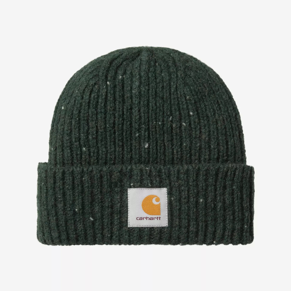 Carhartt WIP Anglistic Beanie - Speckled Dark Scarab