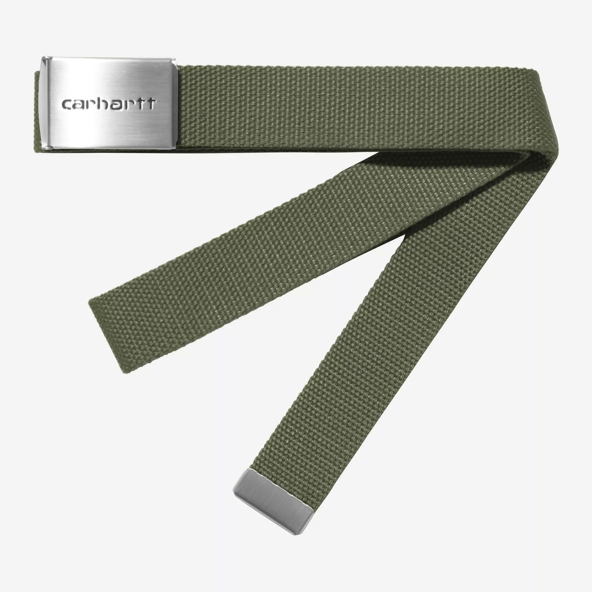 Carhartt WIP Clip Belt Chrome - Leaf