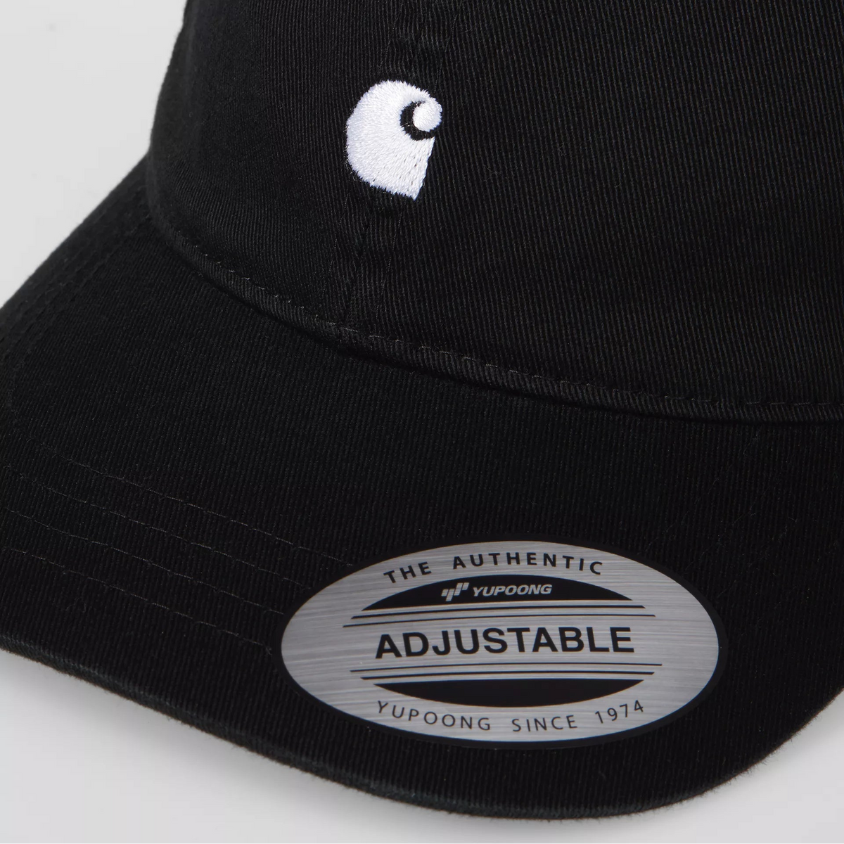 Carhartt WIP Madison Logo Cap - Black / White