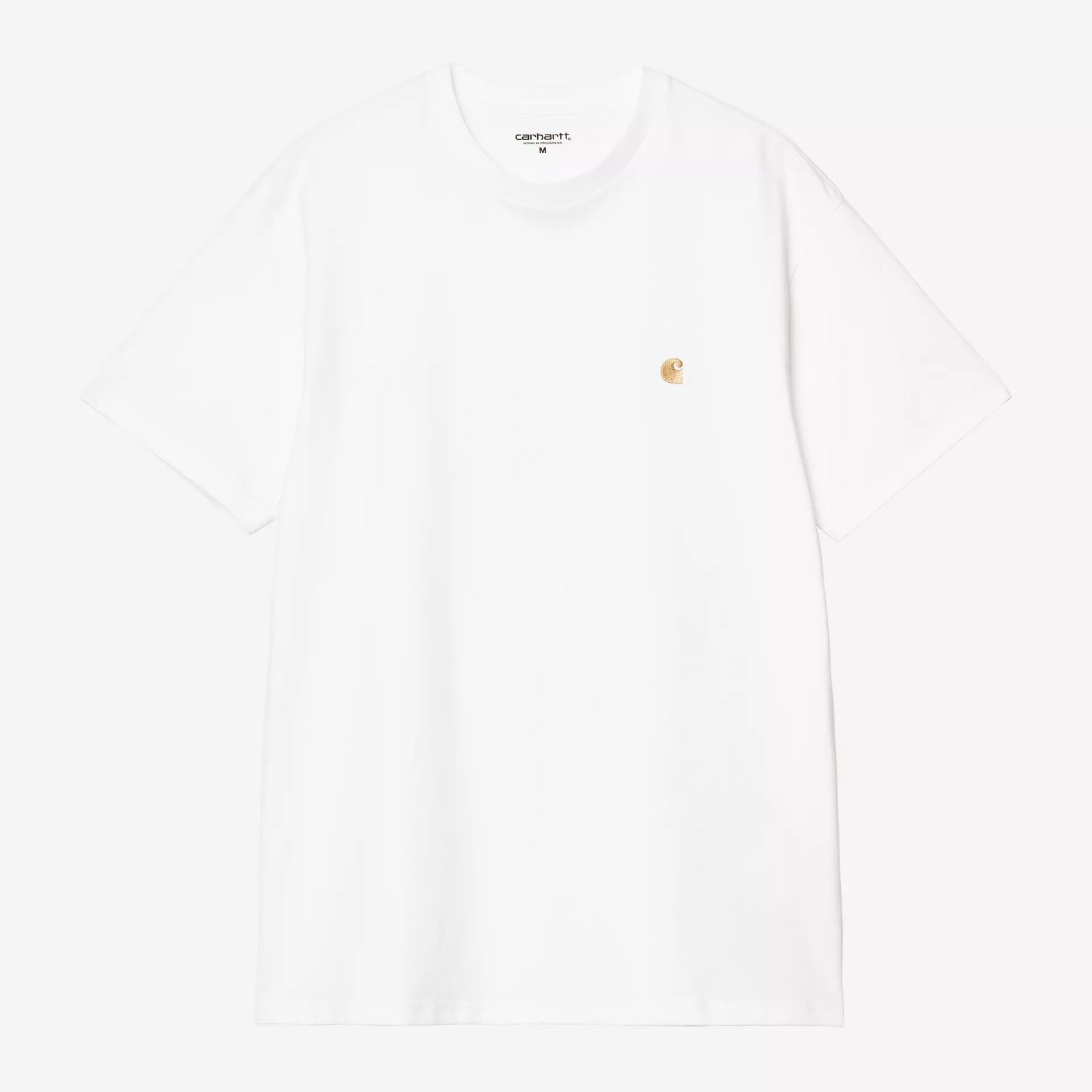Carhartt WIP Chase T-Shirt - White / Gold