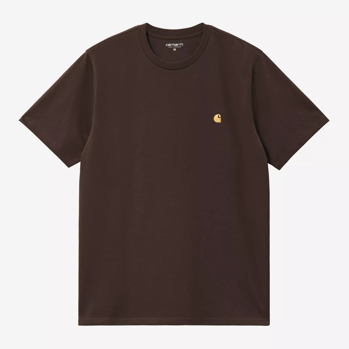 Carhartt WIP Chase T-Shirt - Tobacco / Gold
