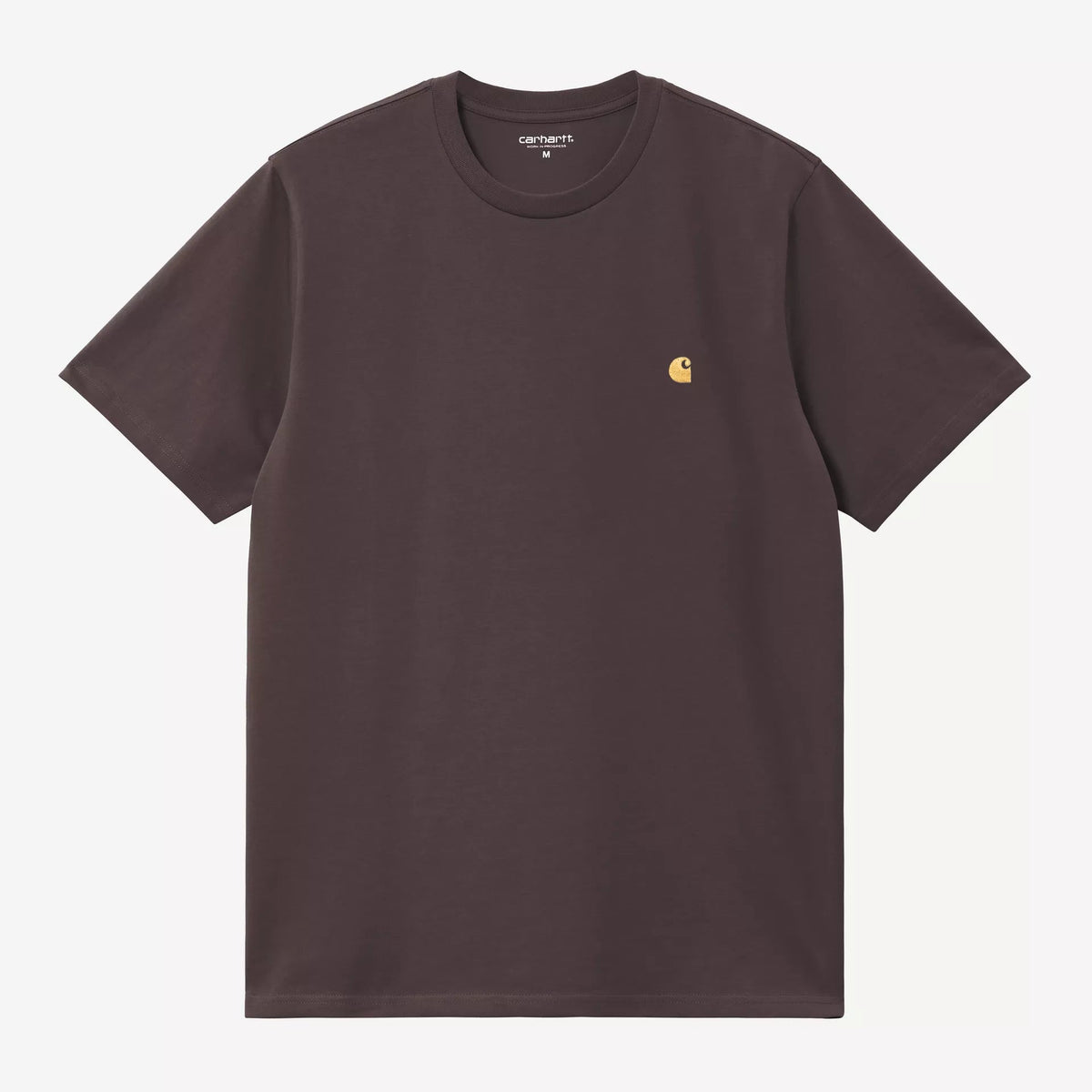 Carhartt WIP Chase T-Shirt - Shale / Gold