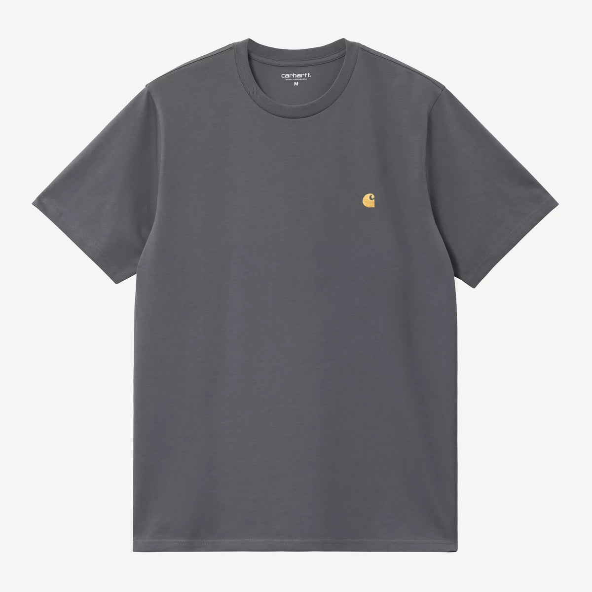 Carhartt WIP Chase T-Shirt - Styx / Gold