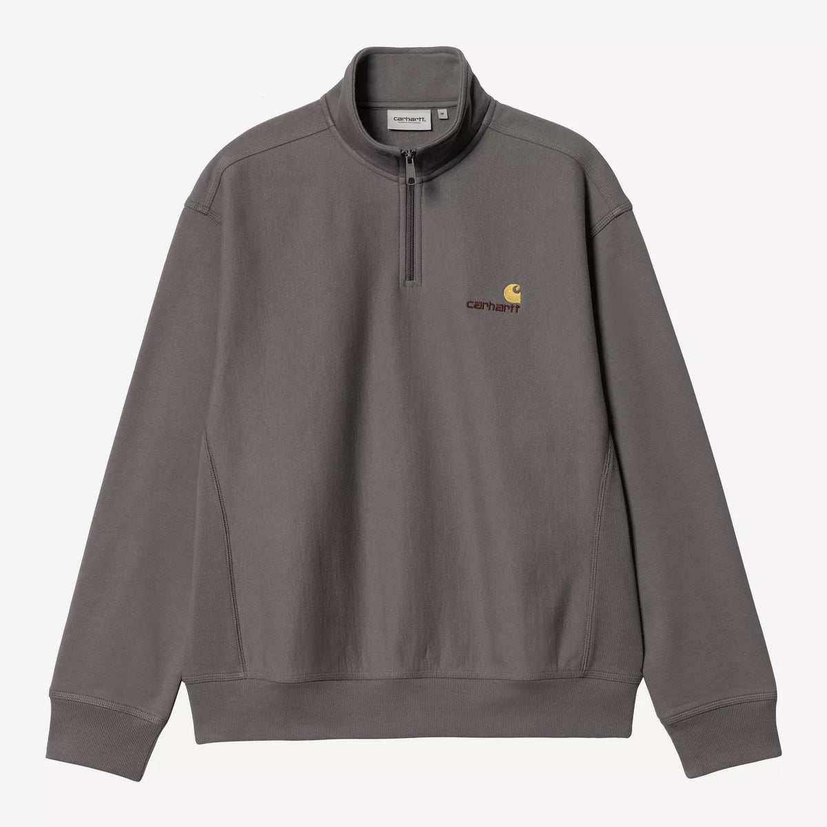 Carhartt WIP 1/2 Zip American Script Sweat - Porphyry