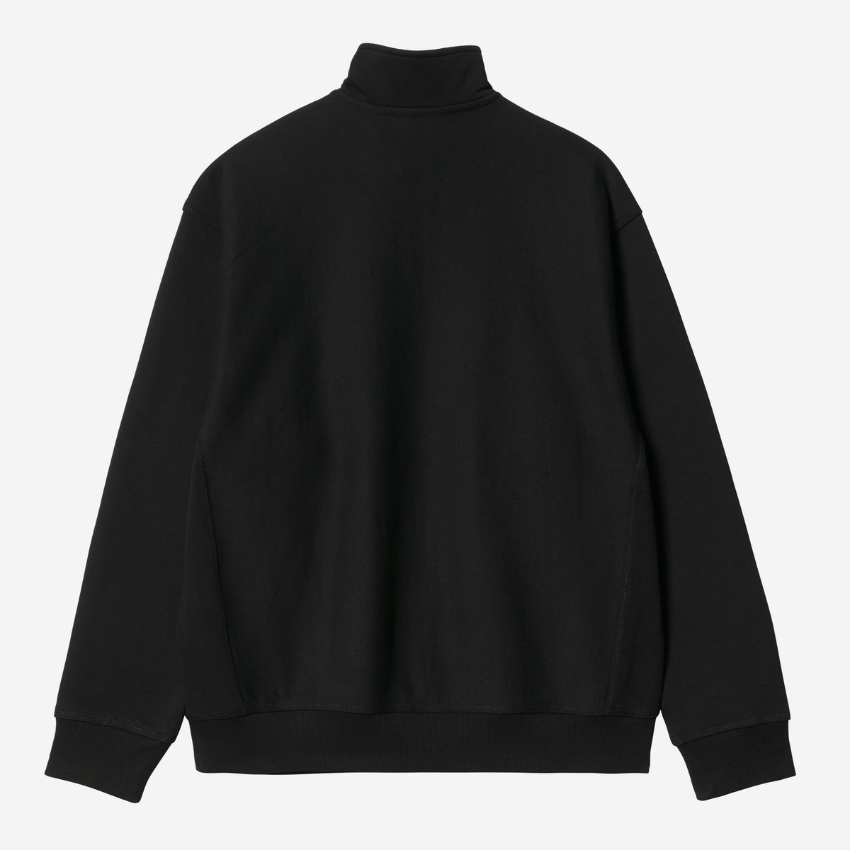 Carhartt WIP 1/2 Zip American Script Sweat - Black