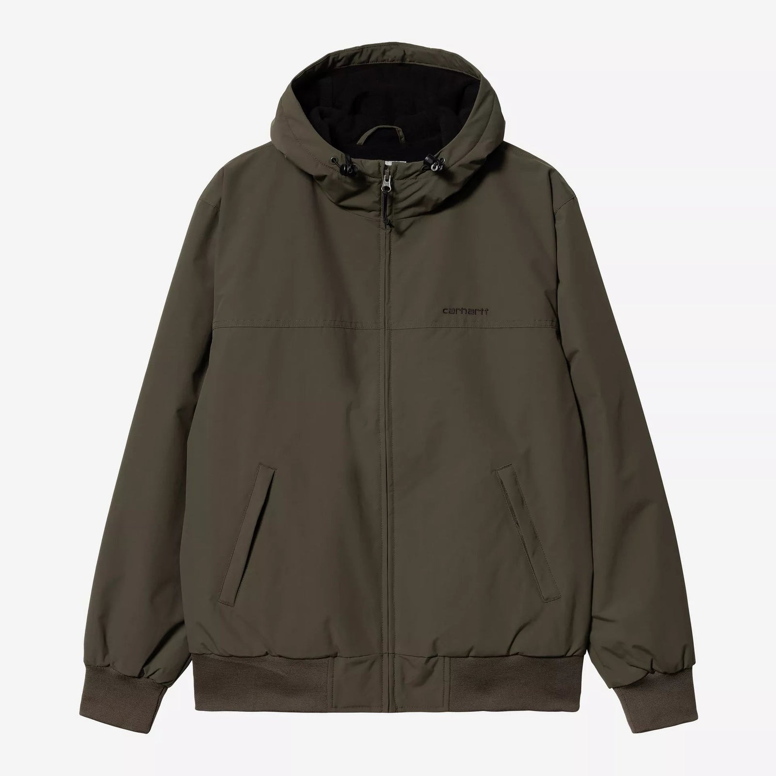 Carhartt WIP Hooded Sail Jacket - Cypress / Black