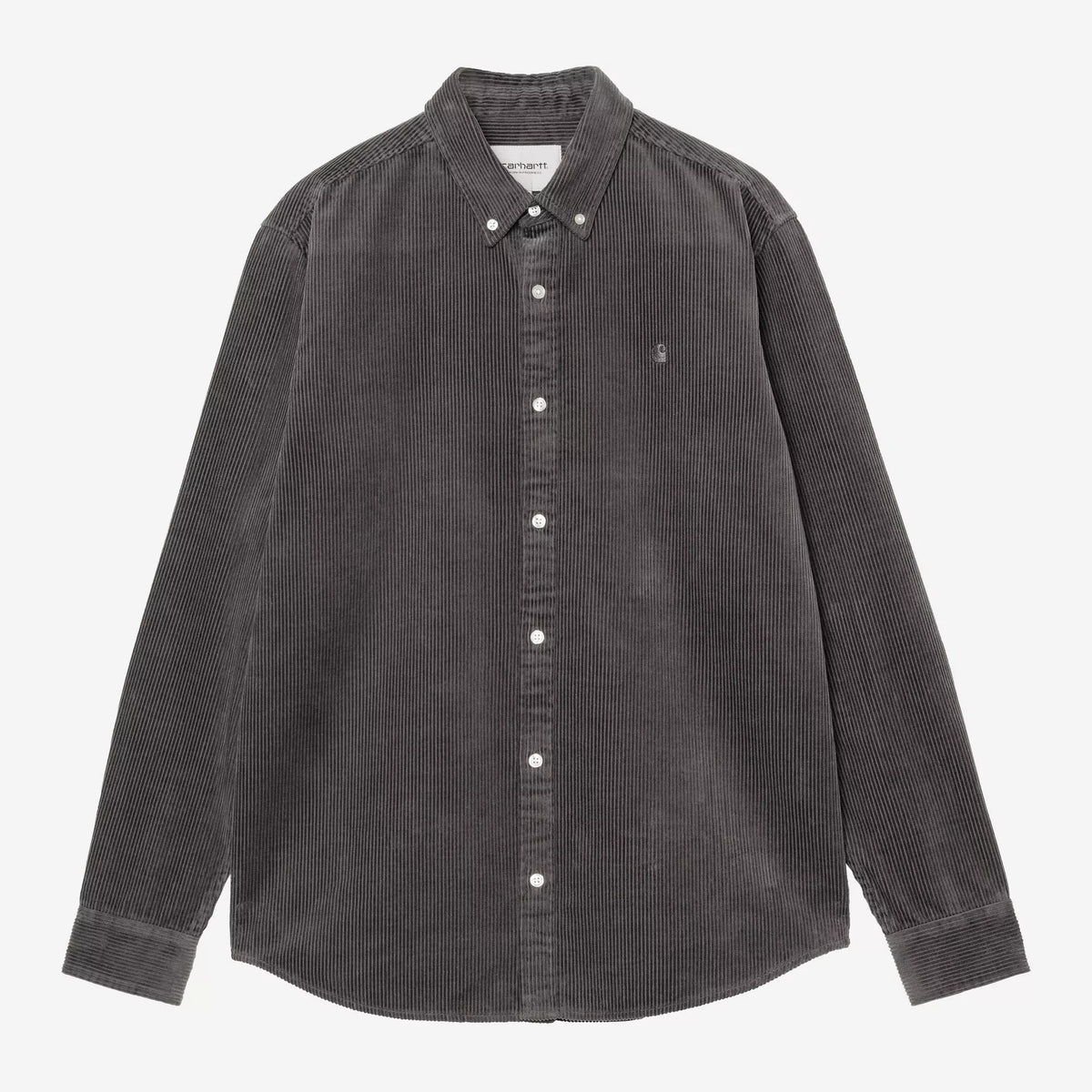 Carhartt WIP Madison Cord Shirt - Graphite