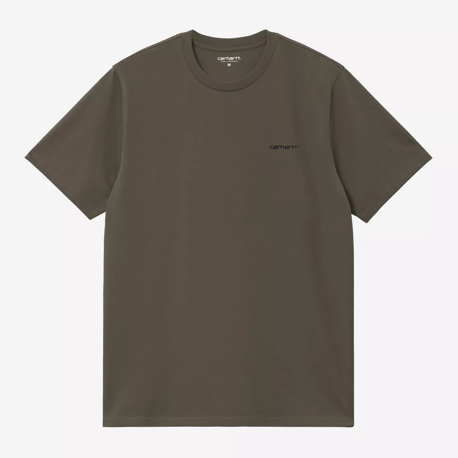 Carhartt WIP Script Embroidery T-Shirt - Cypress / Black