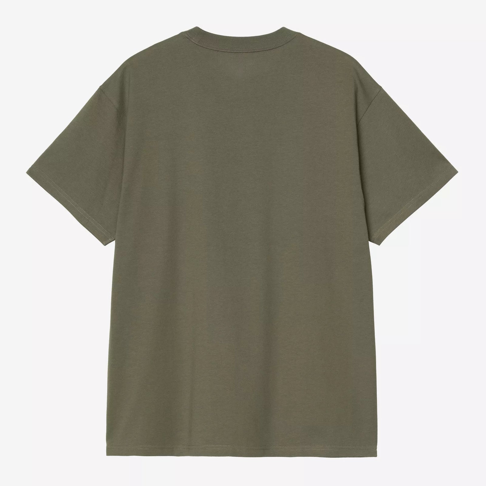 Carhartt WIP Script Embroidery T-Shirt - Leaf / White