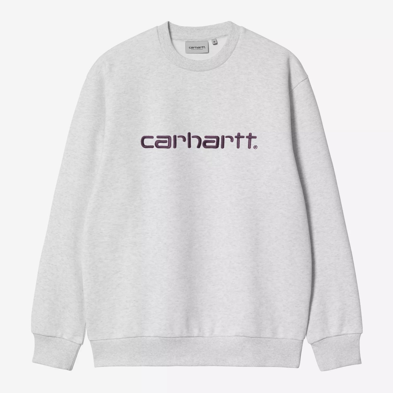 Carhartt WIP Carhartt Sweat - Ash Heather / Cozy Purple