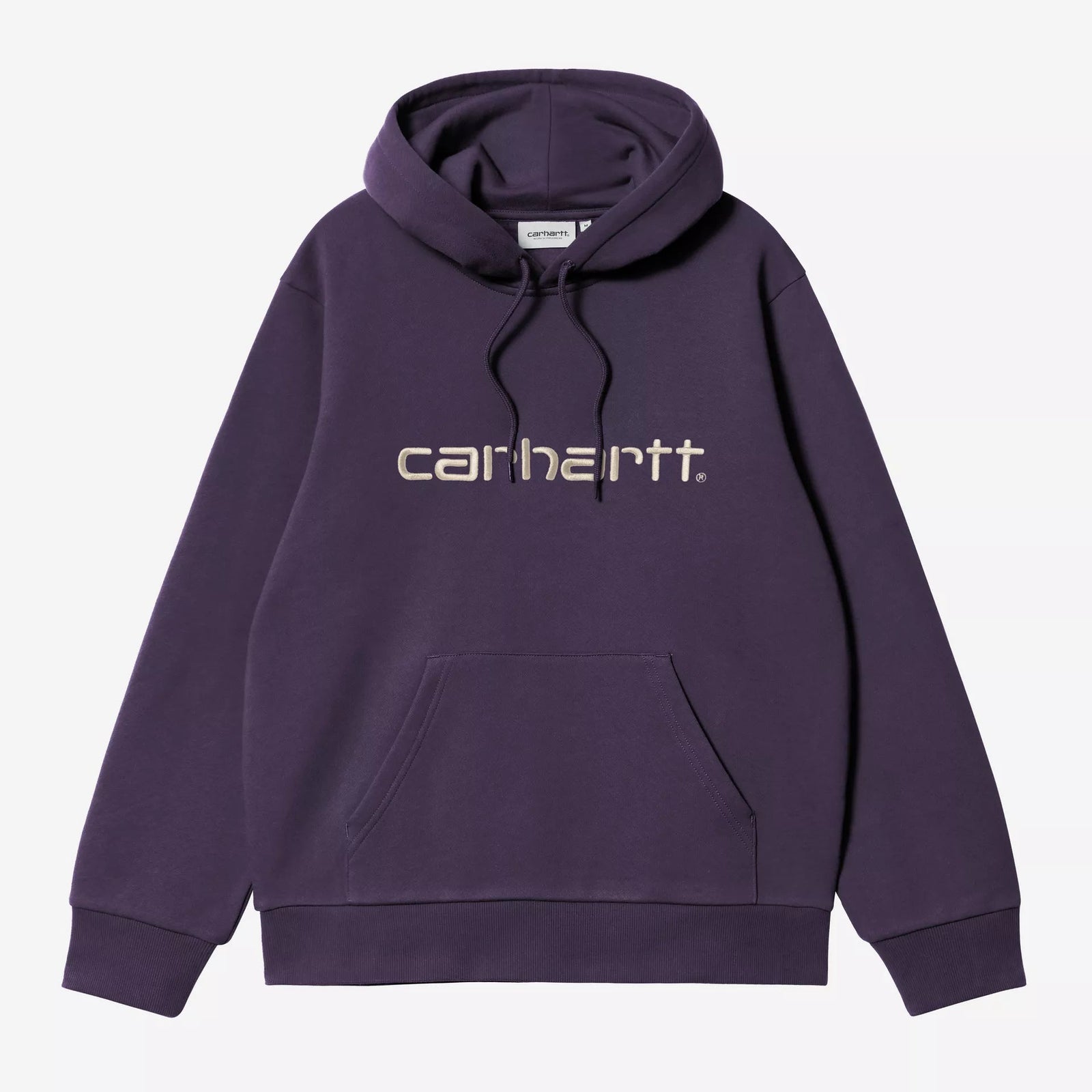 Carhartt WIP Hooded Carhartt Sweat - Lokers / Salt