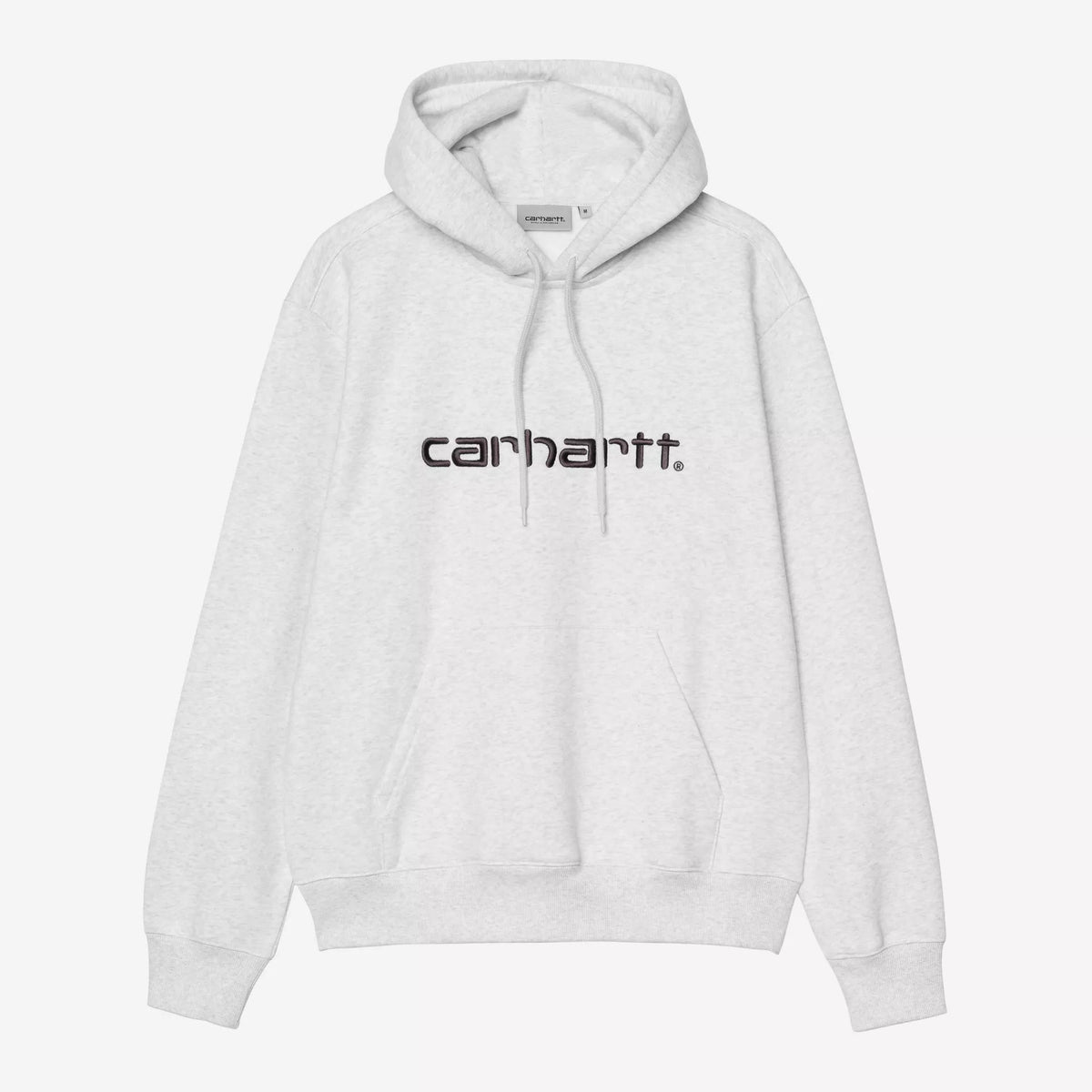 Carhartt WIP Hooded Carhartt Sweat : Ash Heather / Graphite