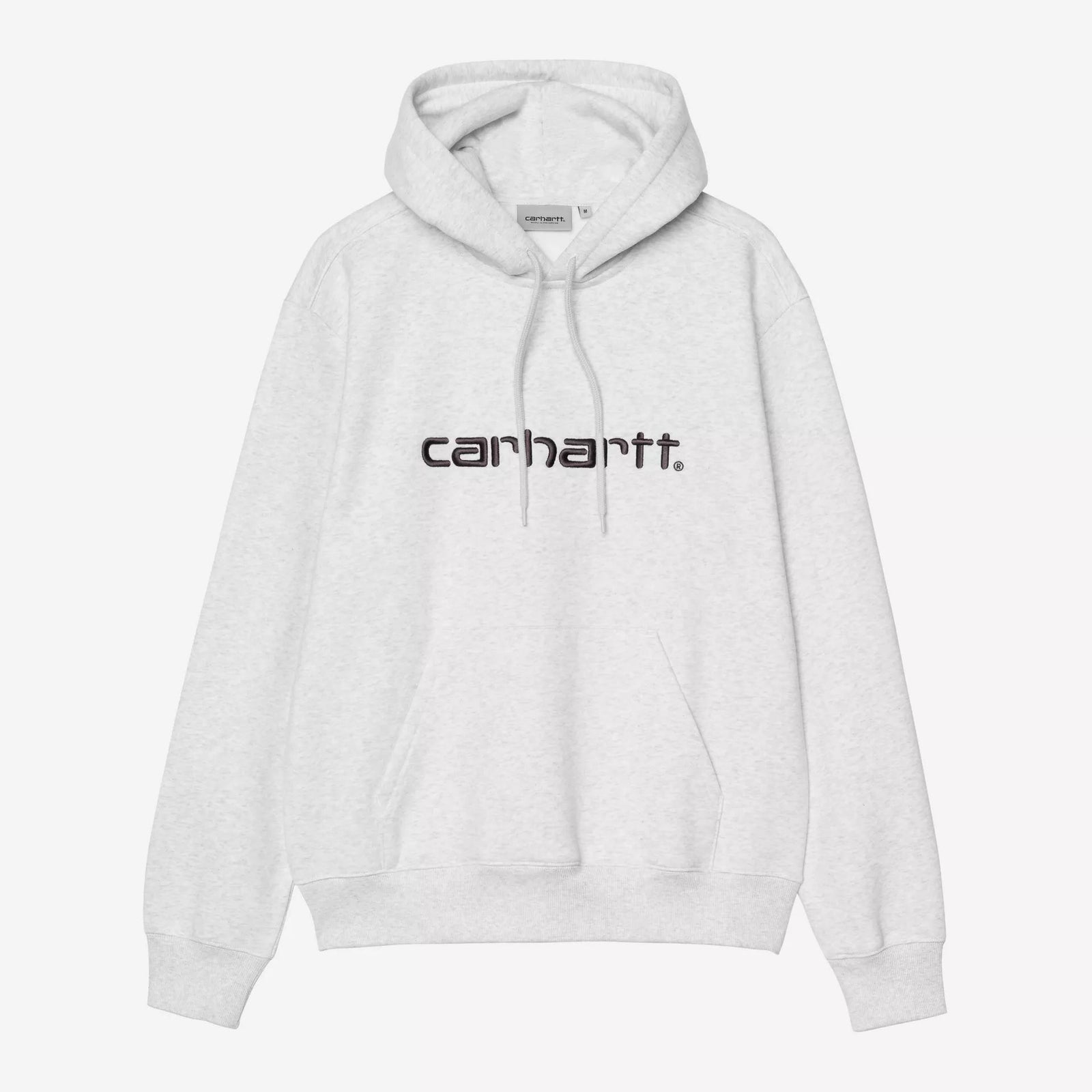 Carhartt WIP Hooded Carhartt Sweat : Ash Heather / Graphite