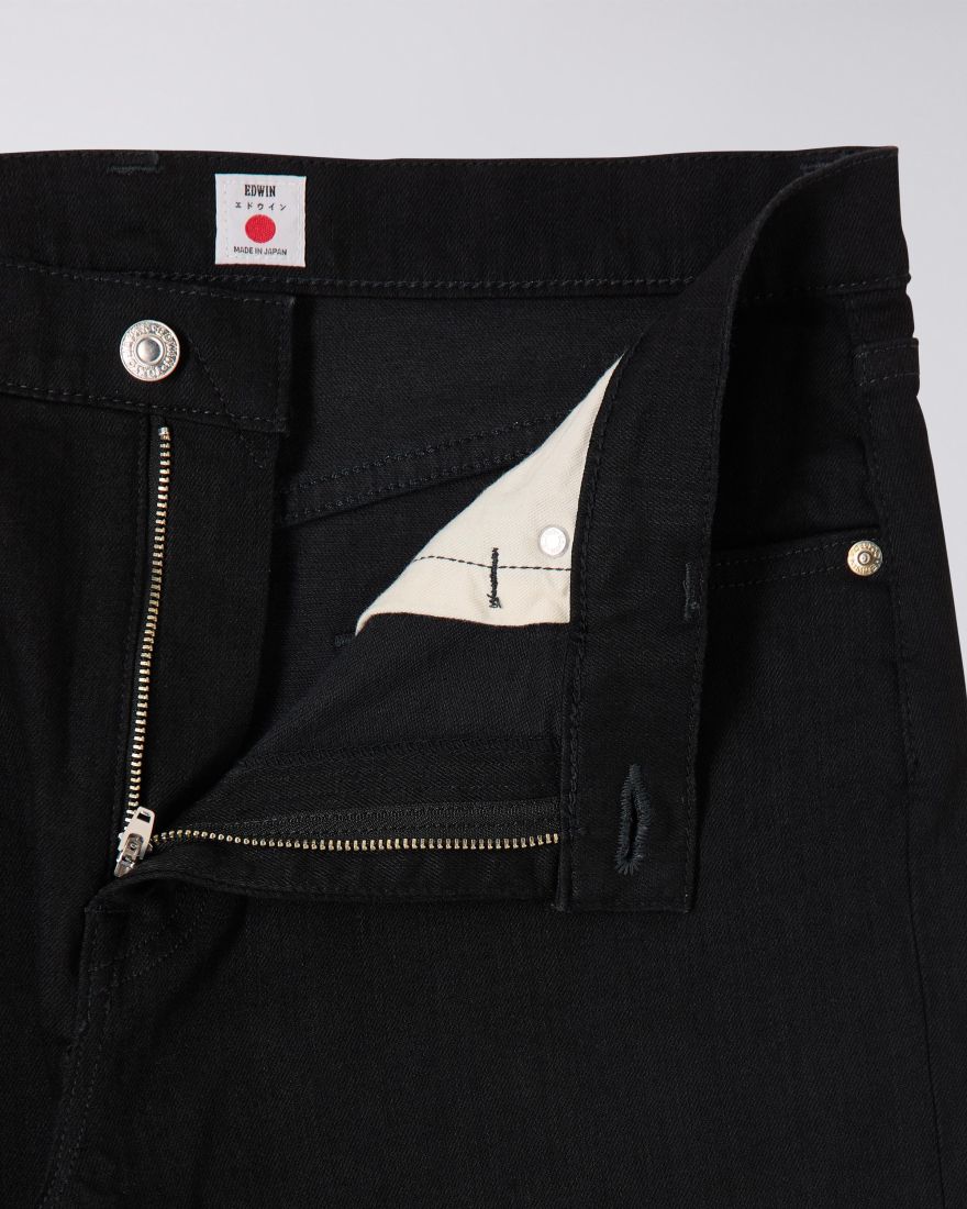 Edwin Slim Tapered Jean - Black