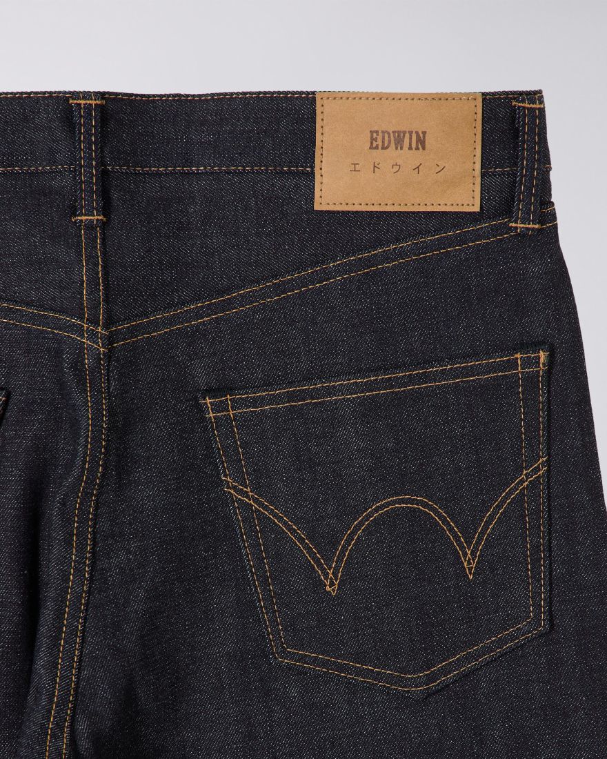 Edwin Loose Straight Jean - Red Selvedge Blue Unwashed