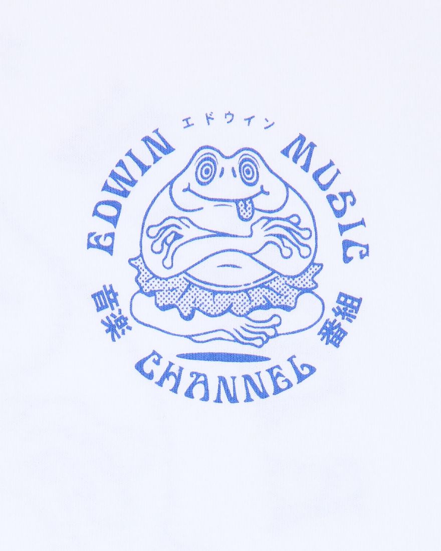 Edwin Music Channel T-Shirt - White