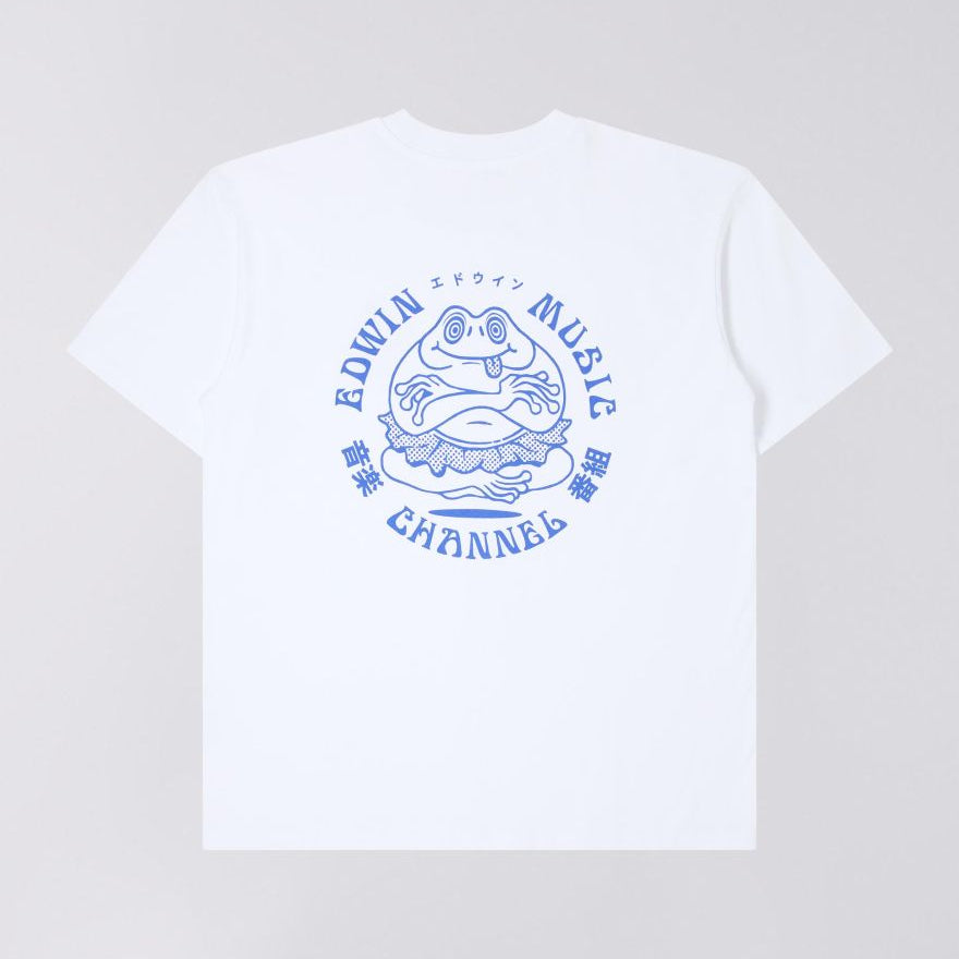 Edwin Music Channel T-Shirt - White