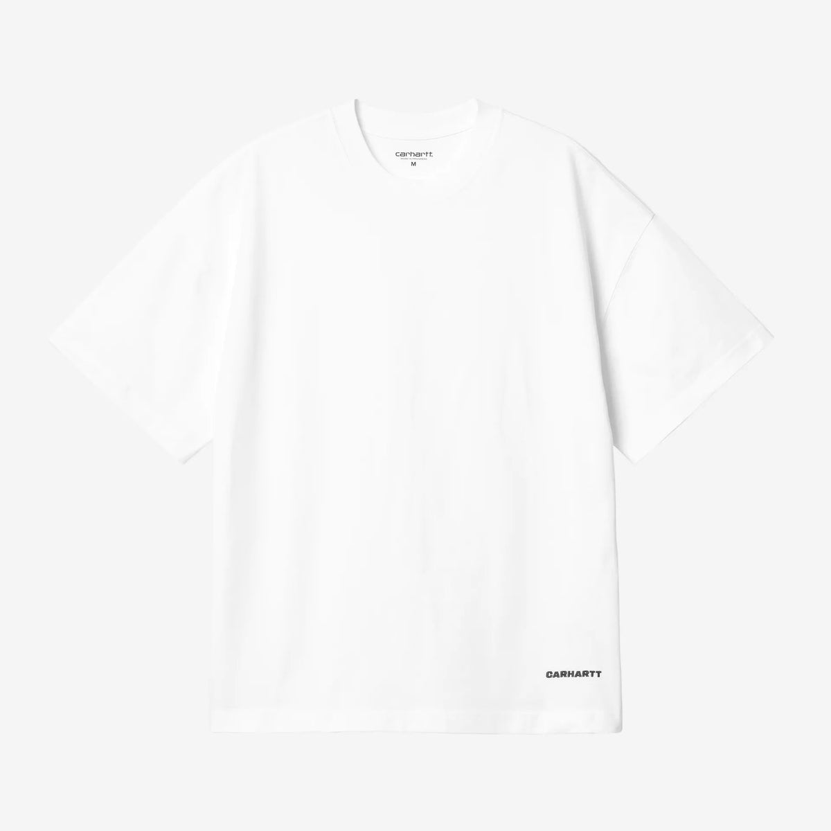 Carhartt WIP Link Script T-Shirt - White / Black
