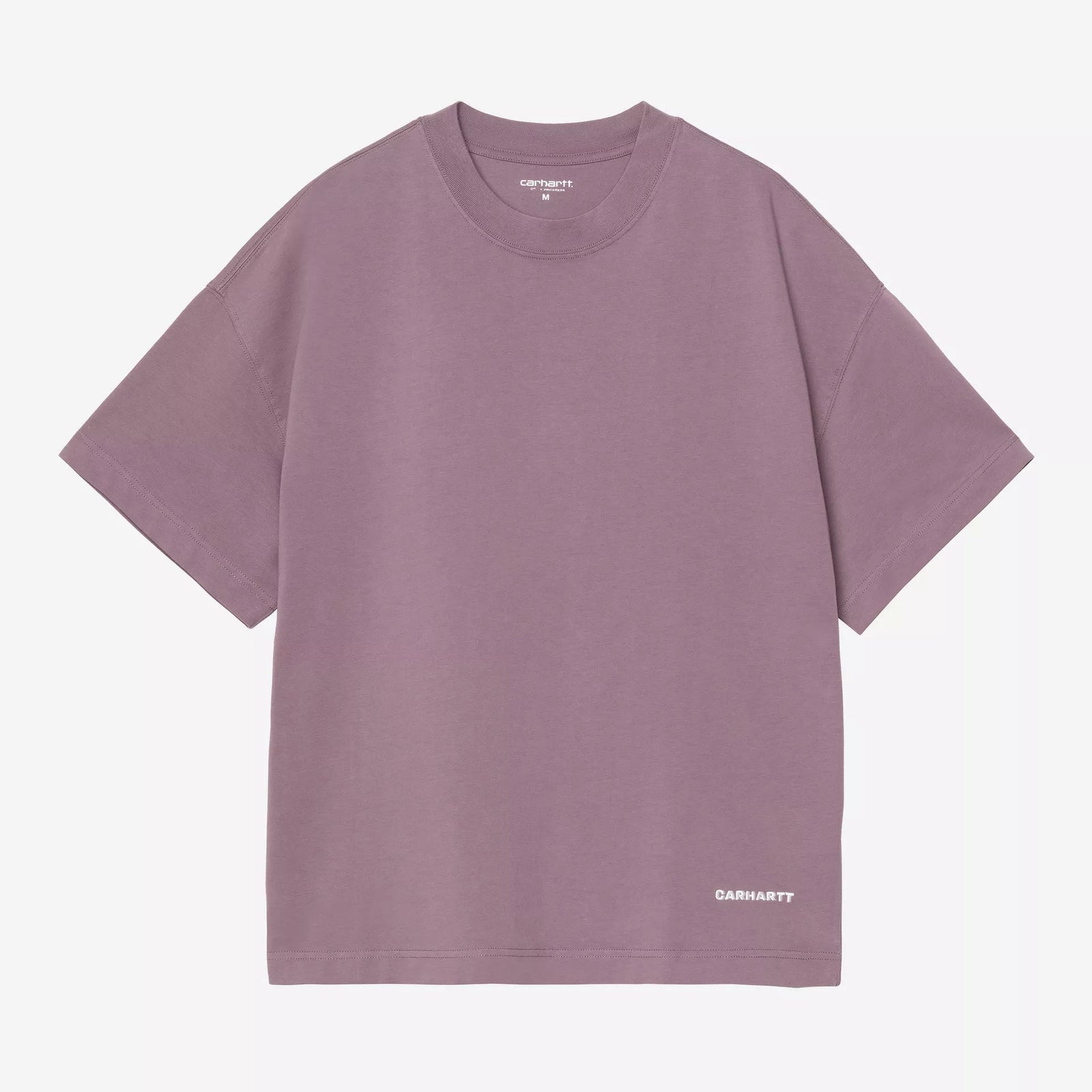 Carhartt WIP Link Script T-Shirt - Phlox / White