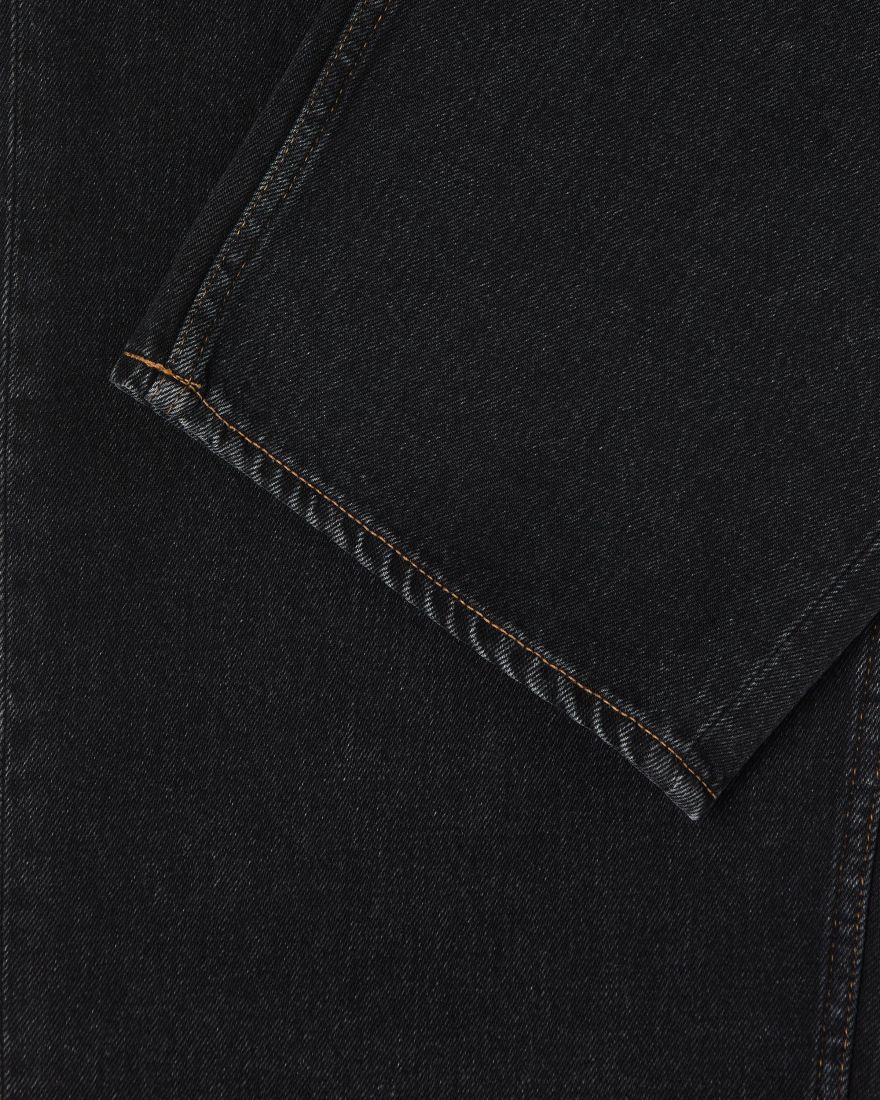 Edwin Tyrell Pant - Black / Dark Marble Wash