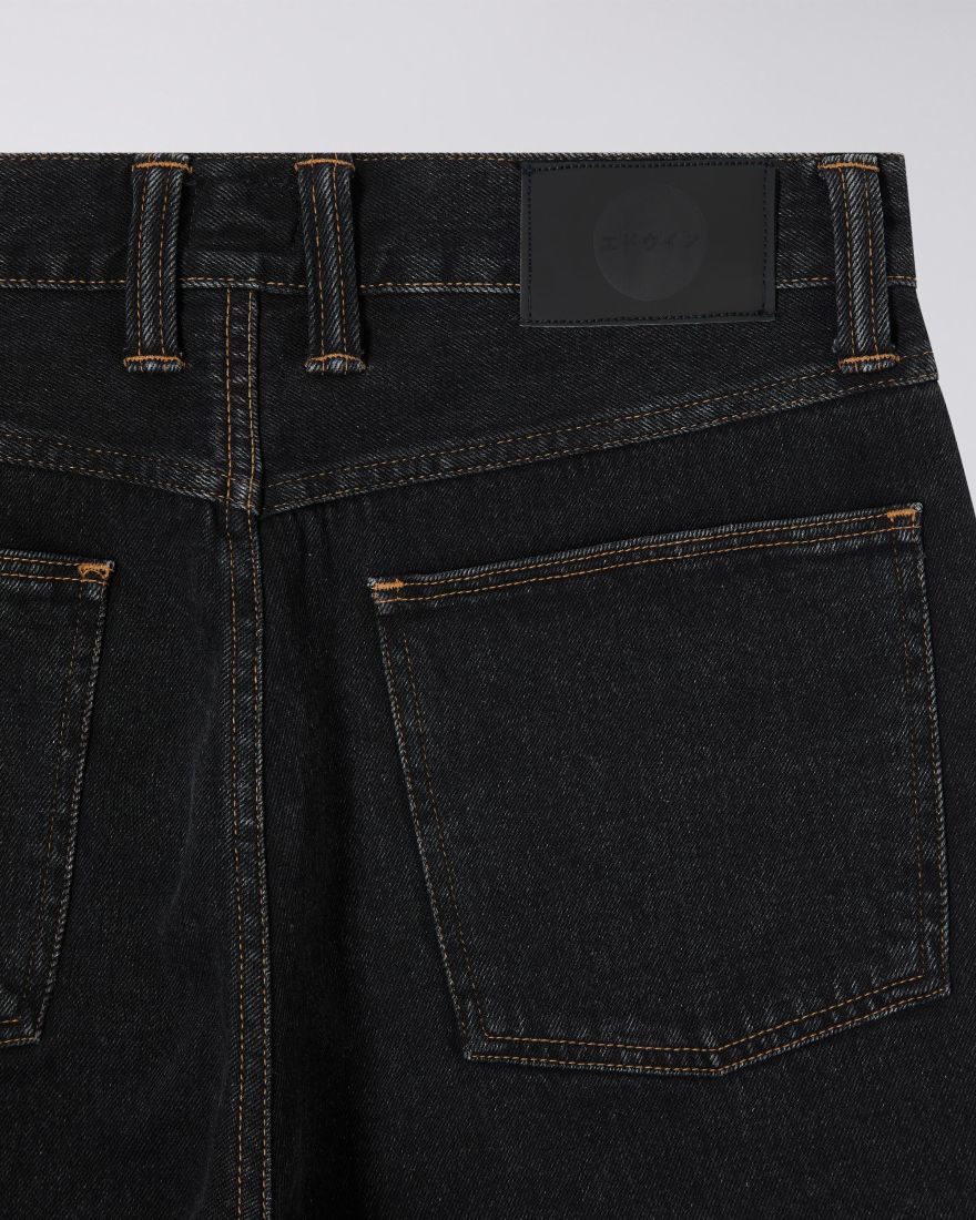 Edwin Tyrell Pant - Black / Dark Marble Wash