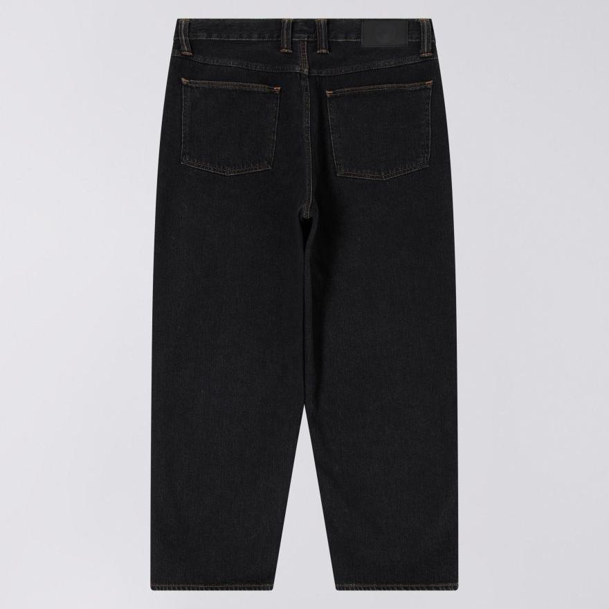 Edwin Tyrell Pant - Black / Dark Marble Wash