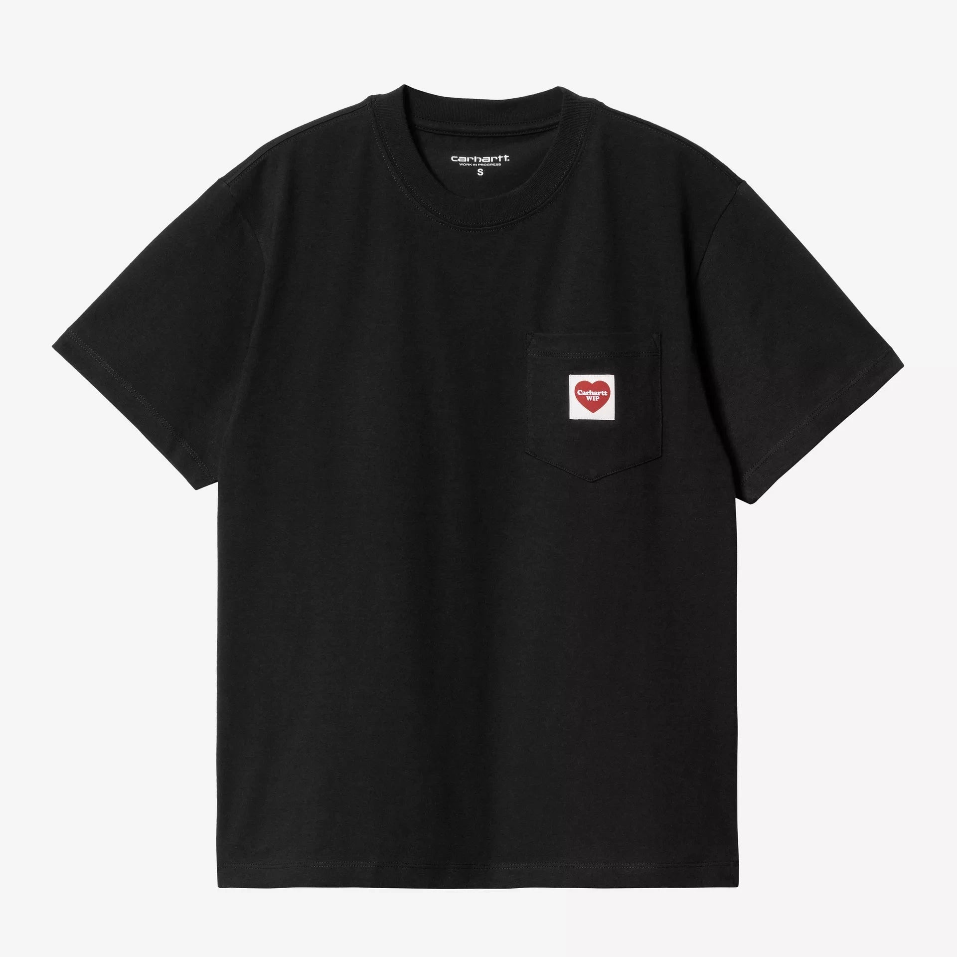 Carhartt WIP Pocket Heart T-Shirt - Black