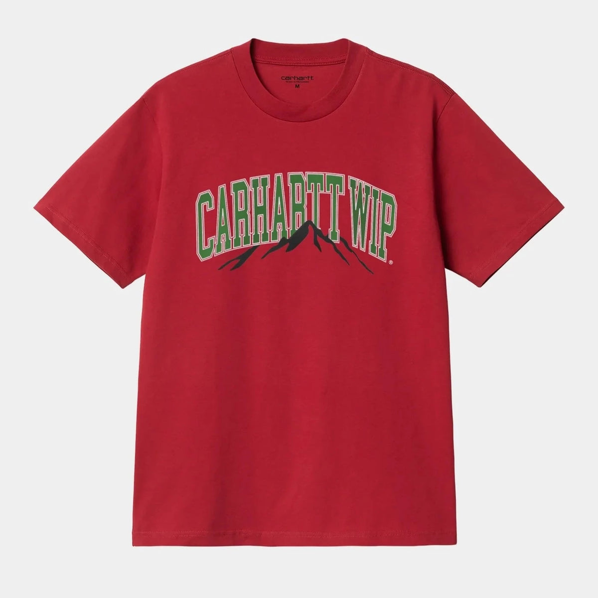 Carhartt WIP Mountain College T-Shirt - Cherry