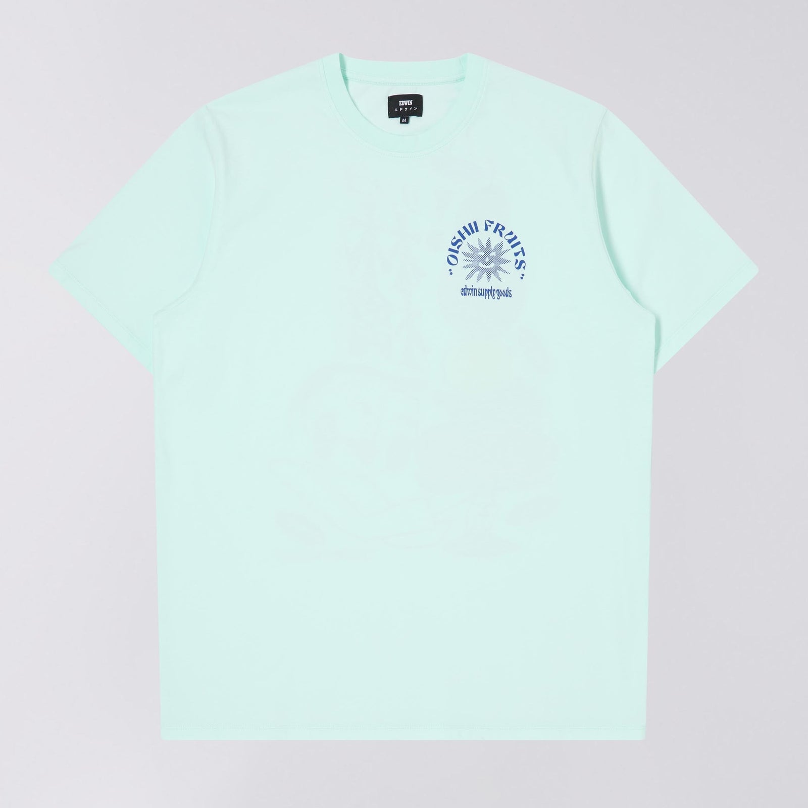 Edwin Ringo Oishii T-Shirt - Bleached Aqua