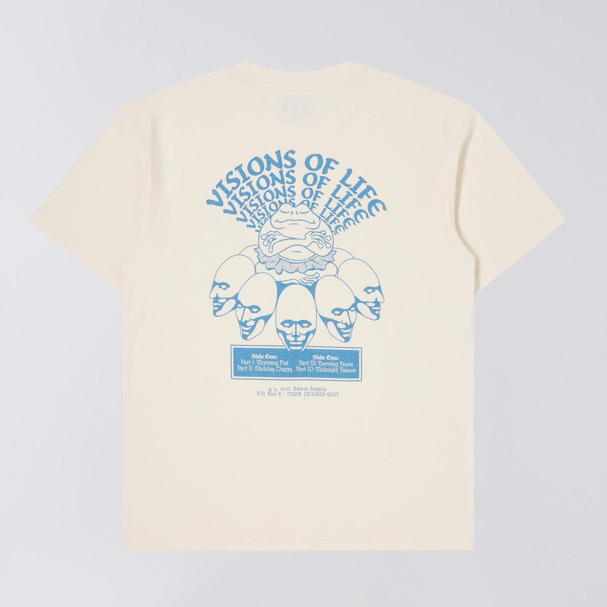 Edwin Visions of Life T-Shirt - Whisper White
