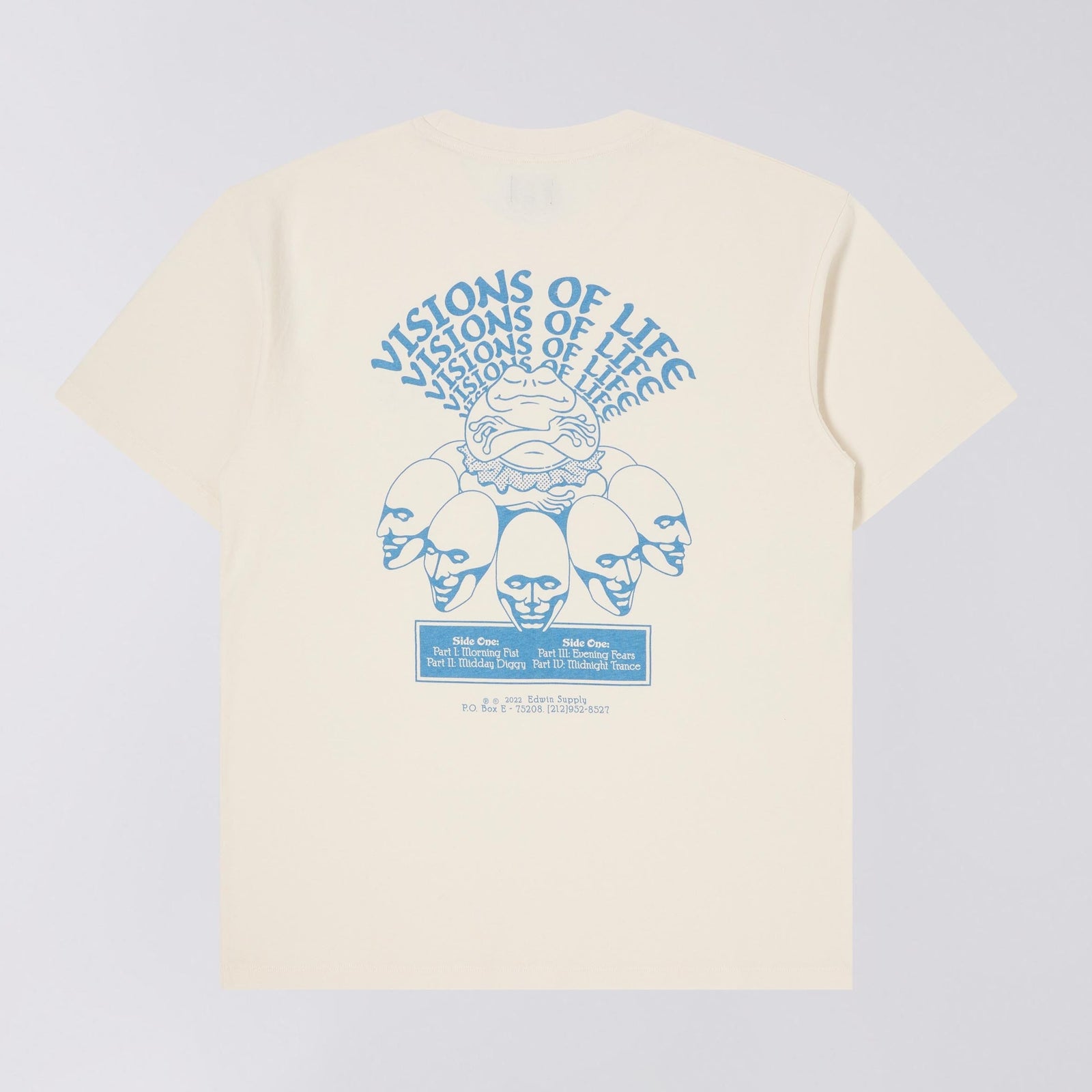 Edwin Visions of Life T-Shirt - Whisper White
