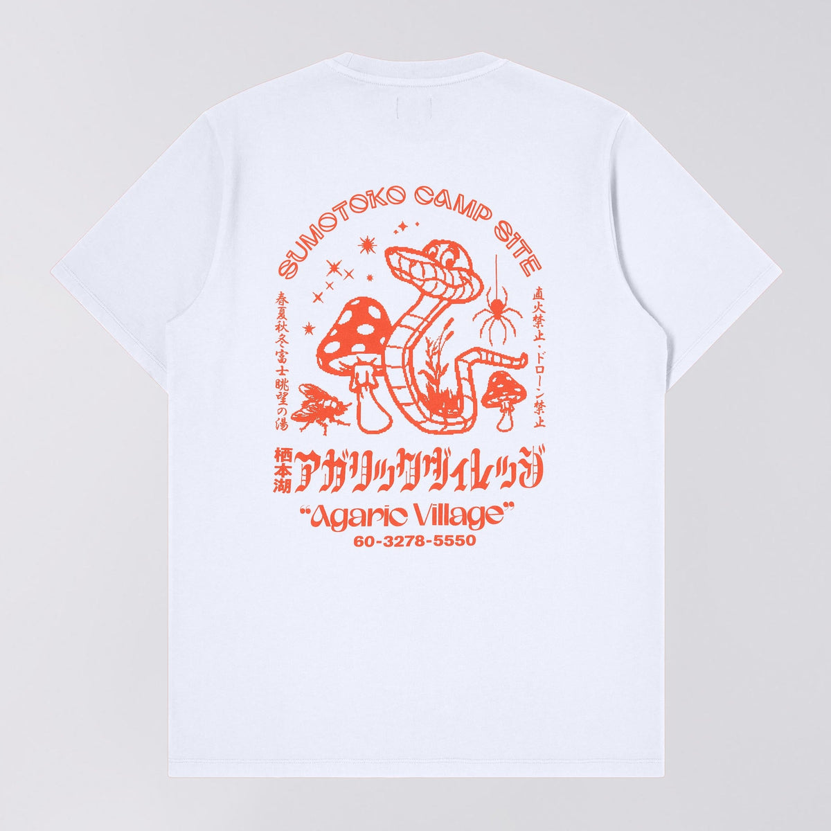 Edwin Agaric Village T-Shirt - White