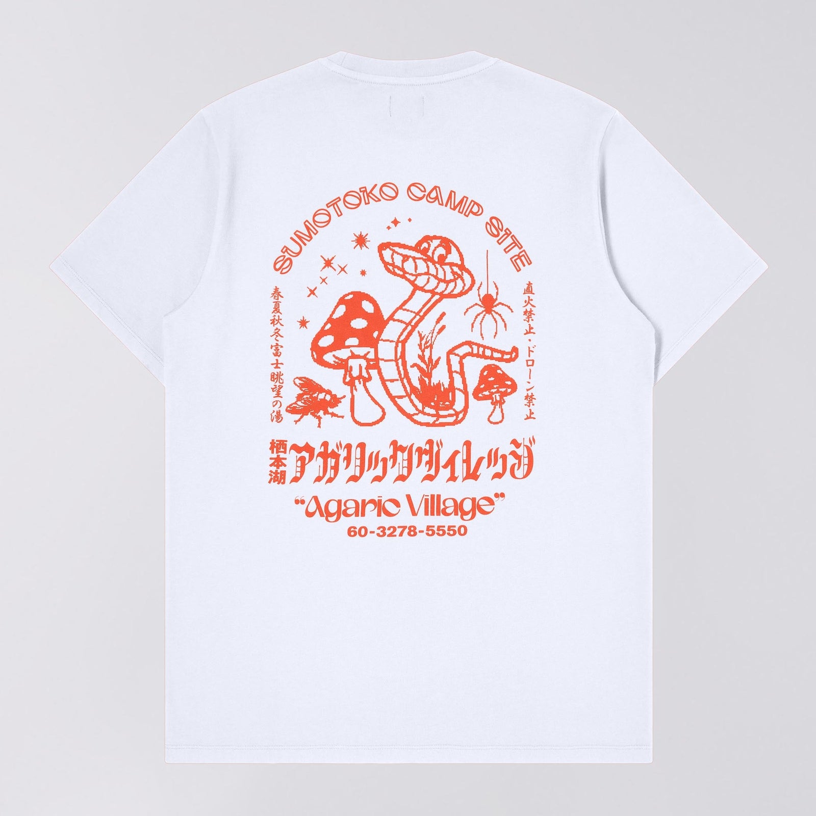 Edwin Agaric Village T-Shirt - White