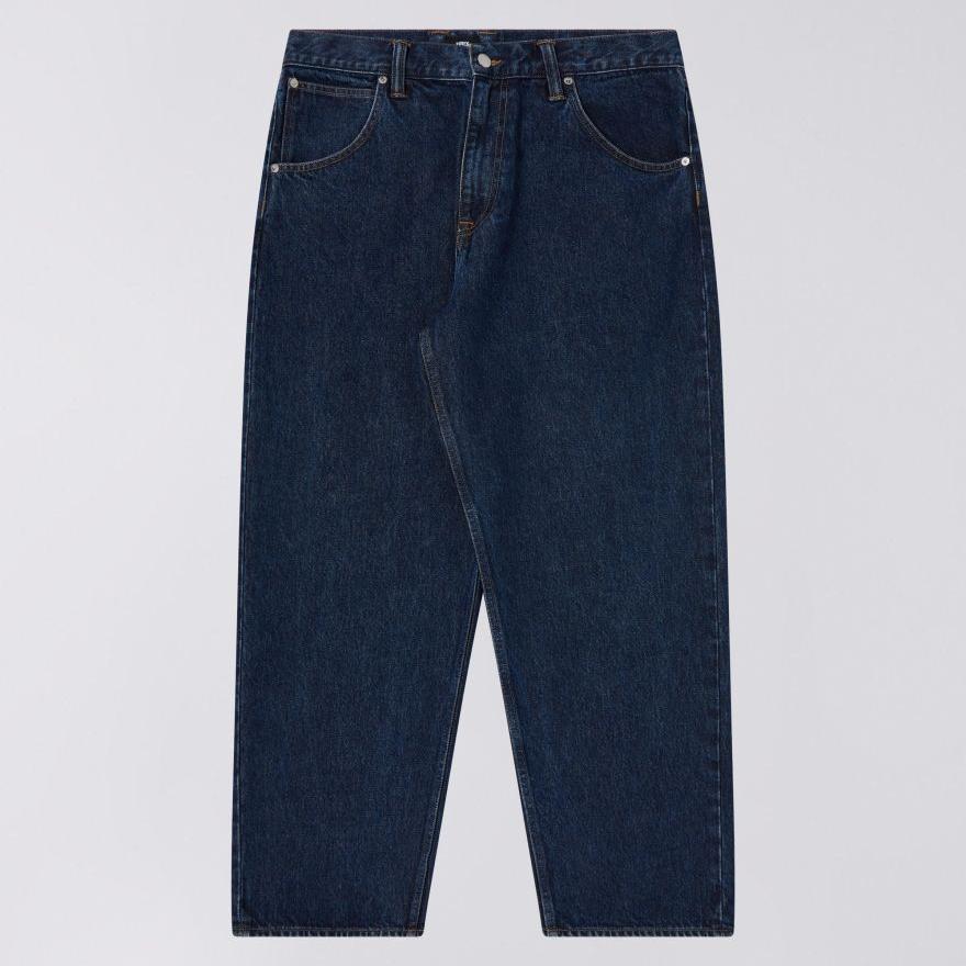 Edwin Tyrell Pant - Blue / Dark Marble Wash