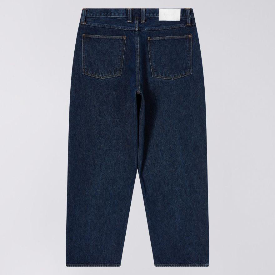 Edwin Tyrell Pant - Blue / Dark Marble Wash