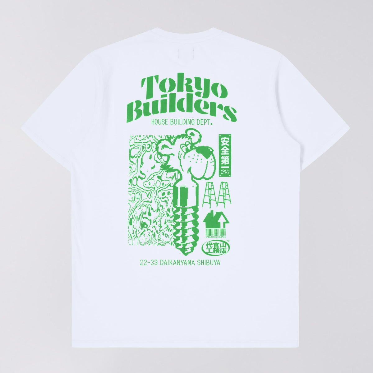 Edwin Tokyo Builders T-Shirt - White