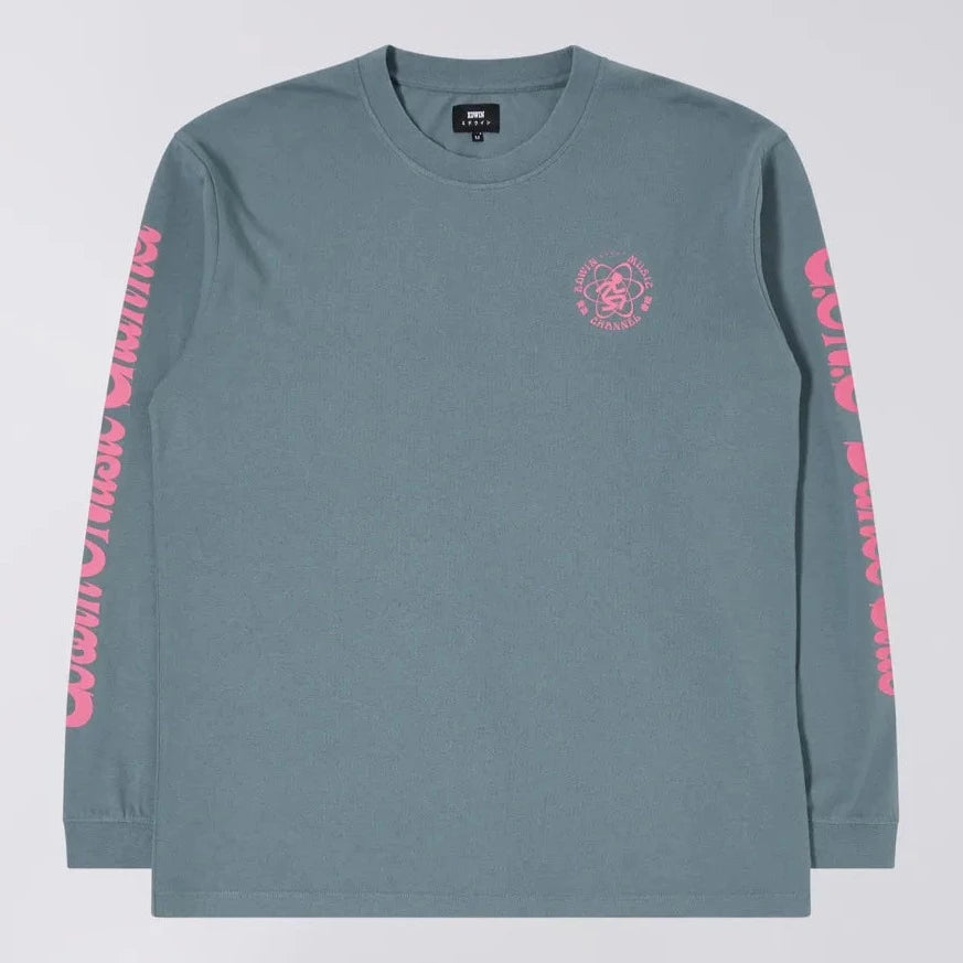 Edwin EMC Dance Club LS T-Shirt - Stormy Weather