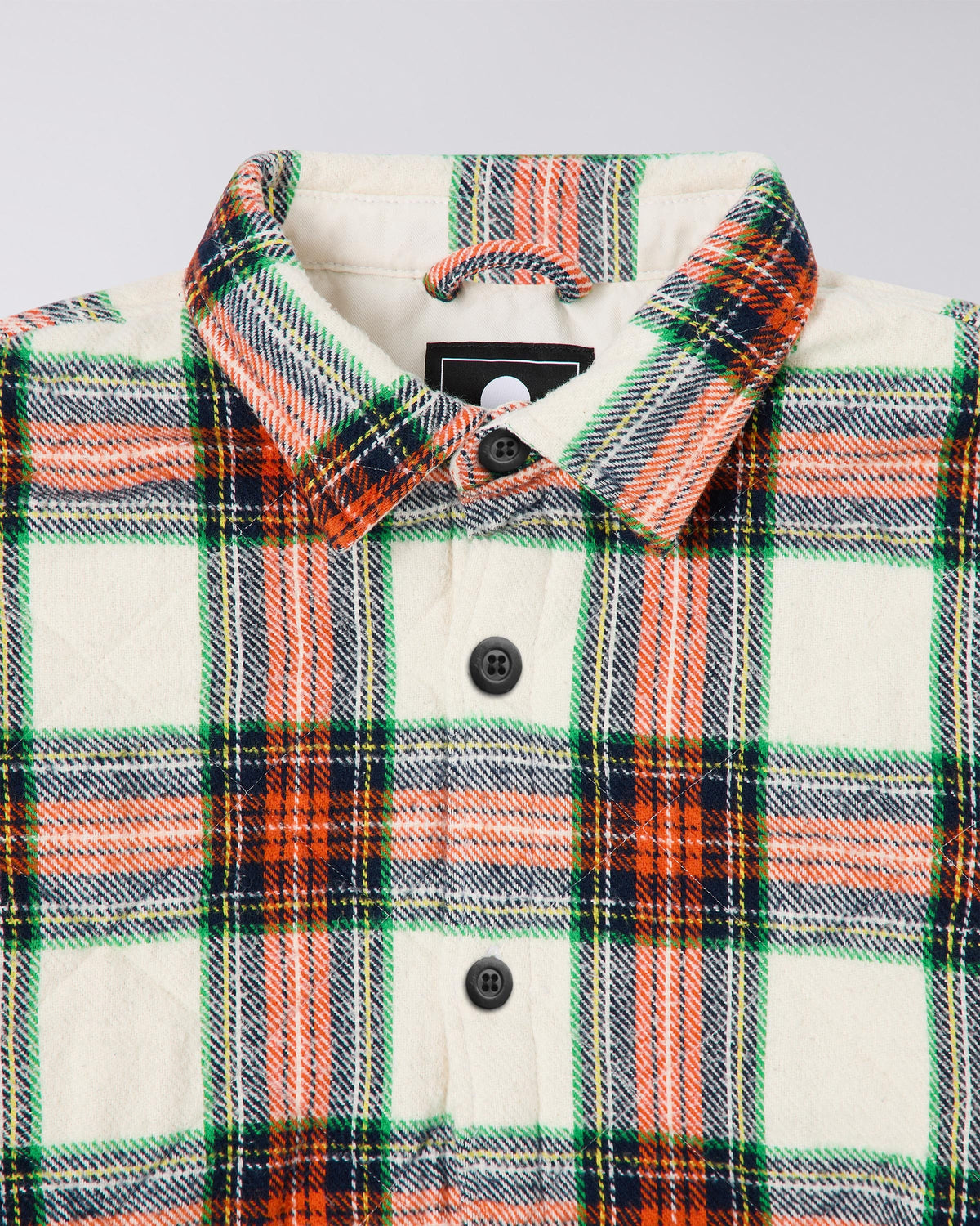 Edwin Sven II Shirt Lined - White / Red